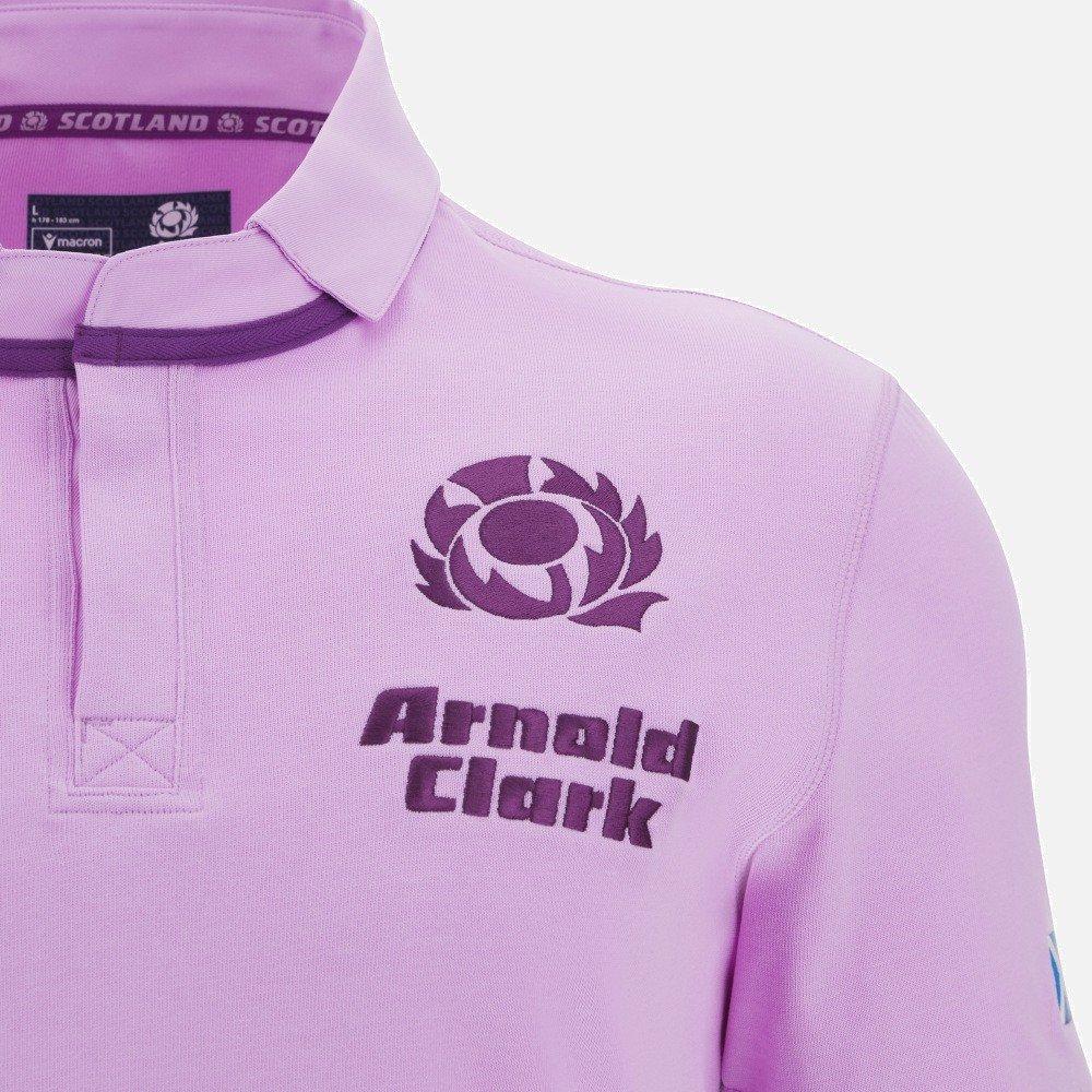 White - Macron - Scotland Rugby World Cup Away Shirt 2025 Adults - 3