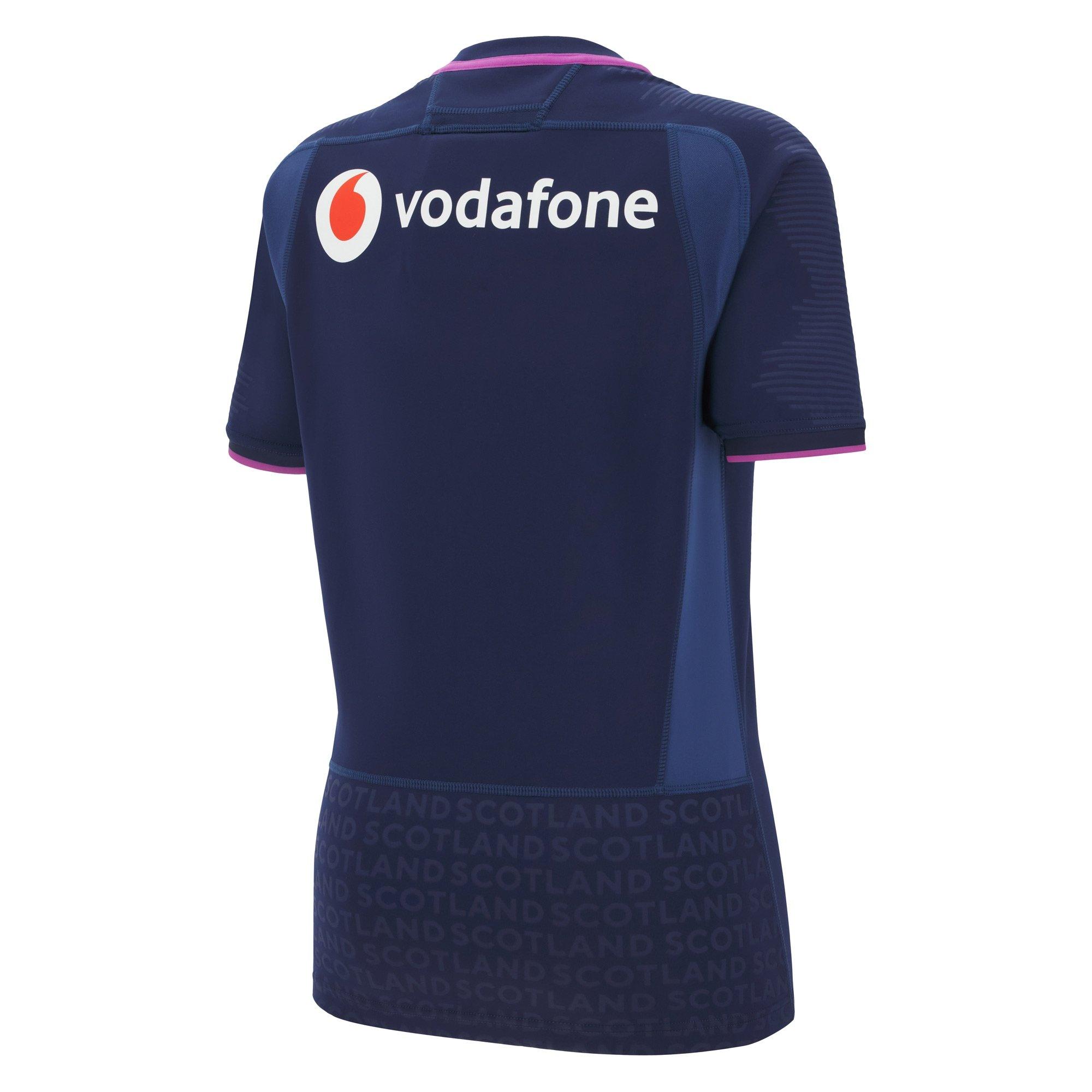 Navy - Macron - Scotland Rugby Home Shirt 2025 Womens - 2