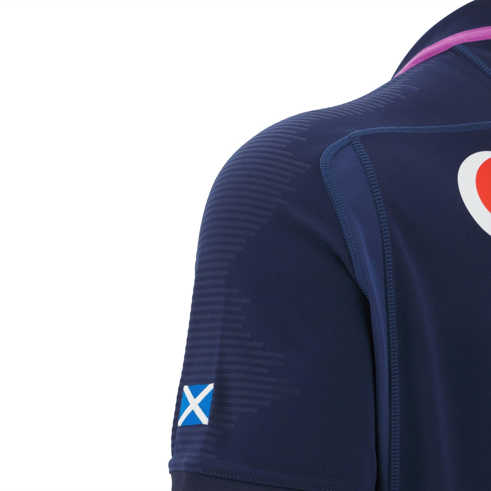 Navy - Macron - Scotland Rugby Home Shirt 2025 Womens - 4