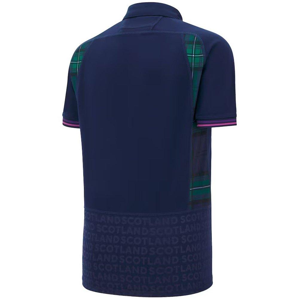 Navy - Macron - Scottish Rugby World Cup Home Shirt 2025 Womens - 2