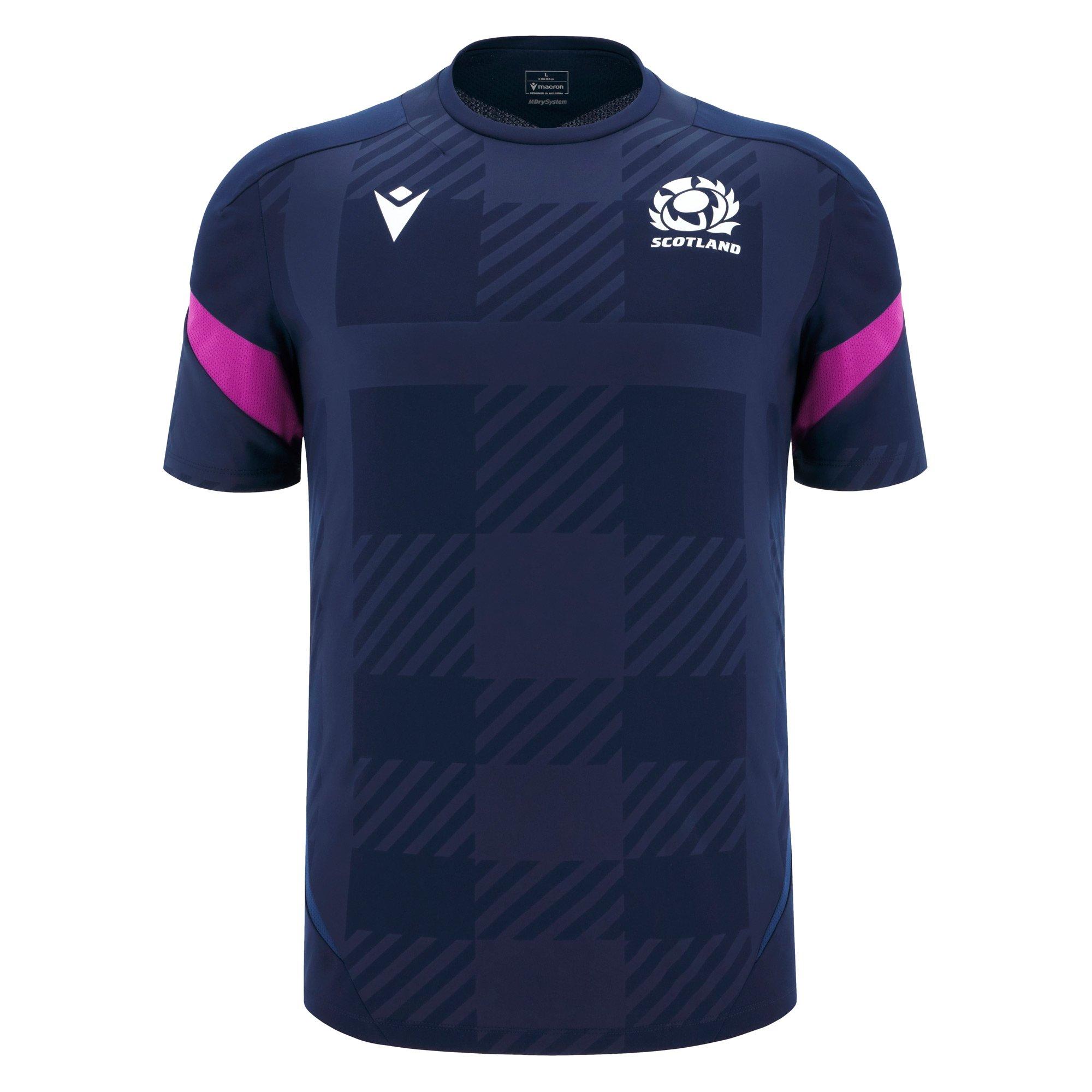 Azul marino/cielo - Macron - Scotland Rugby Shirt 2025 Adults - 1