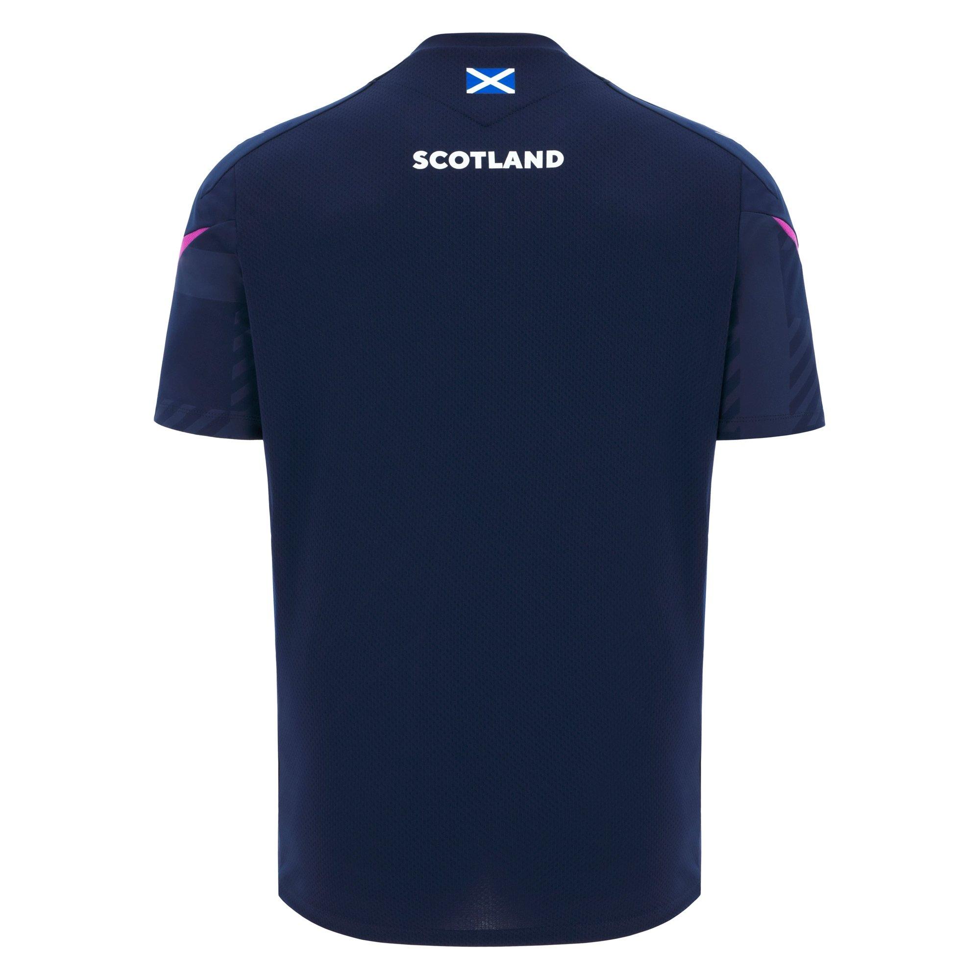 Azul marino/cielo - Macron - Scotland Rugby Shirt 2025 Adults - 2