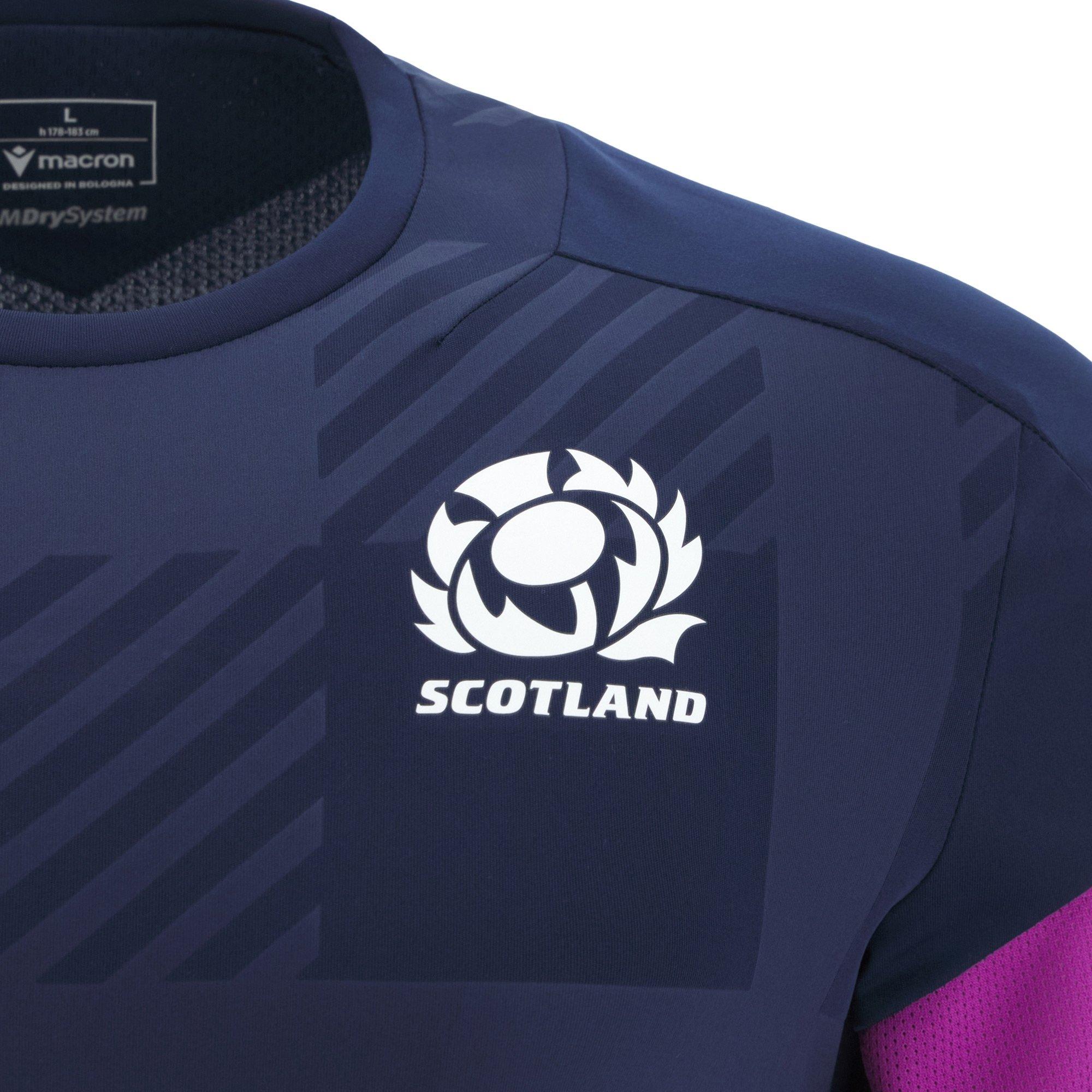 Azul marino/cielo - Macron - Scotland Rugby Shirt 2025 Adults - 3
