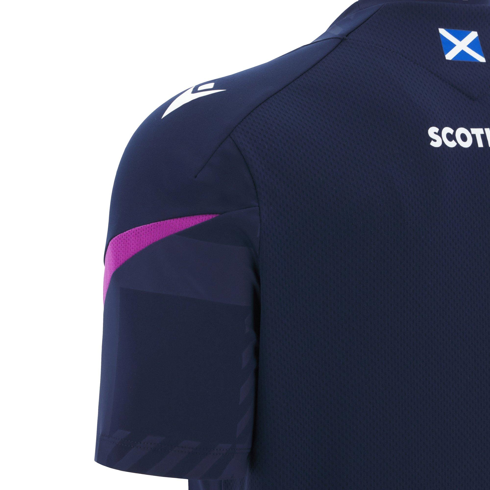 Azul marino/cielo - Macron - Scotland Rugby Shirt 2025 Adults - 4