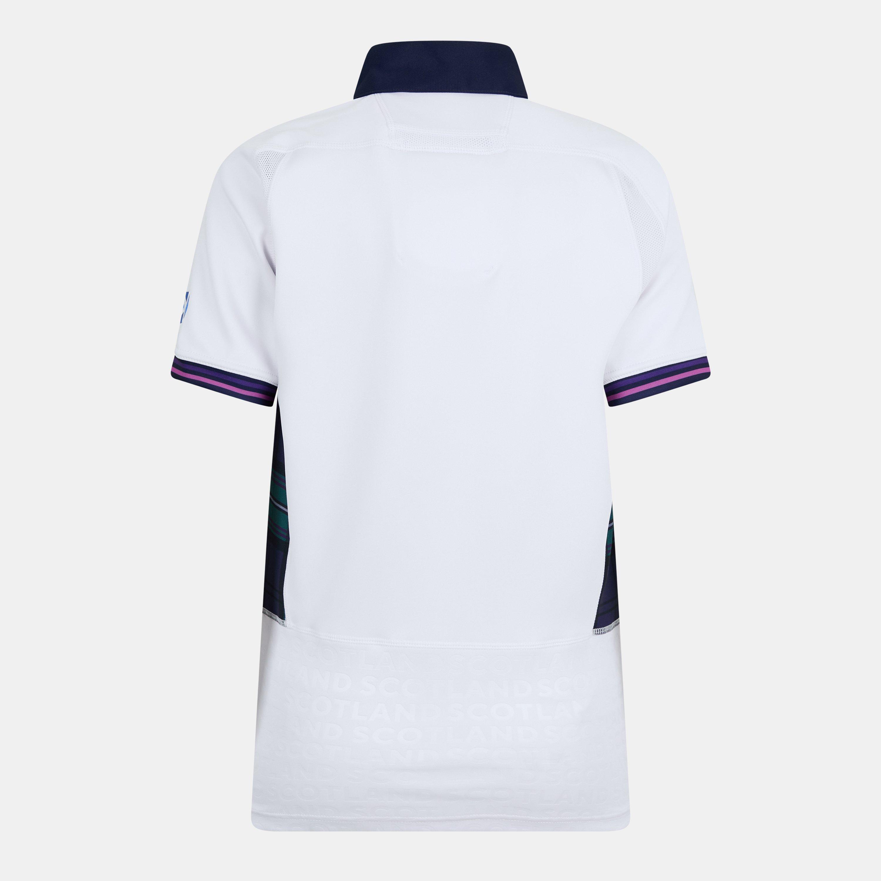 White - Macron - Scotland Women’s Rugby World Cup Away Shirt 2025 Women’s - 2