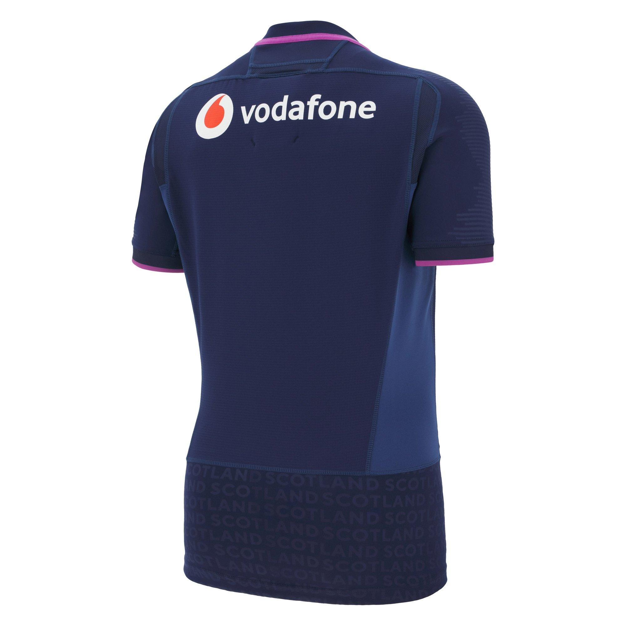 Navy - Macron - Scotland Rugby Home Shirt 2025 Adults - 2