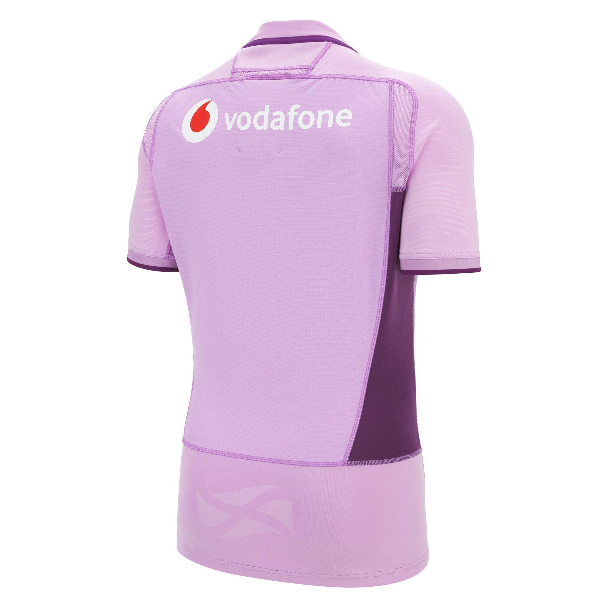 Pink - Macron - Scotland Rugby Away Authentic Shirt 2025 Adults - 2