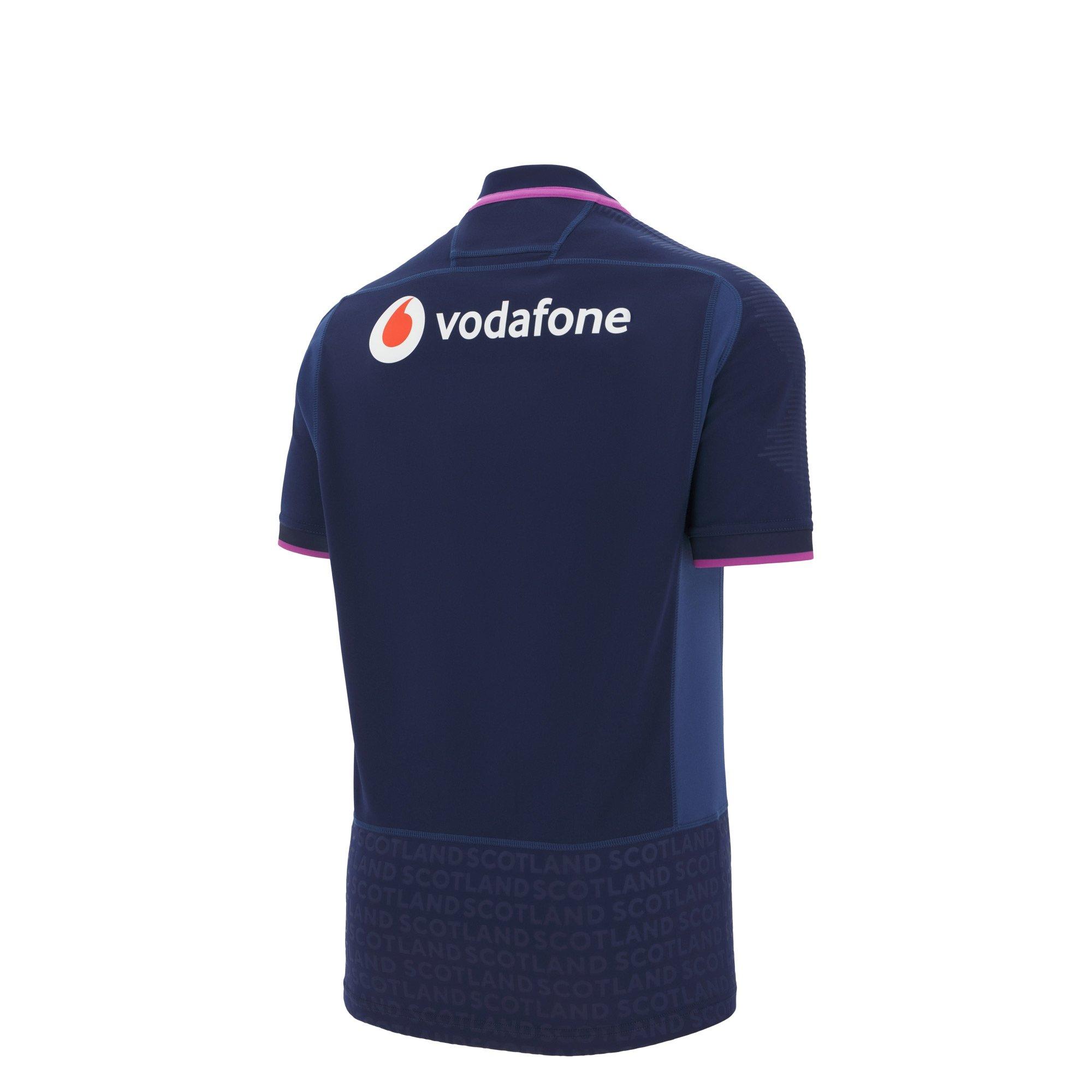 Navy - Macron - Scotland Rugby Home Shirt 2025 Juniors - 2