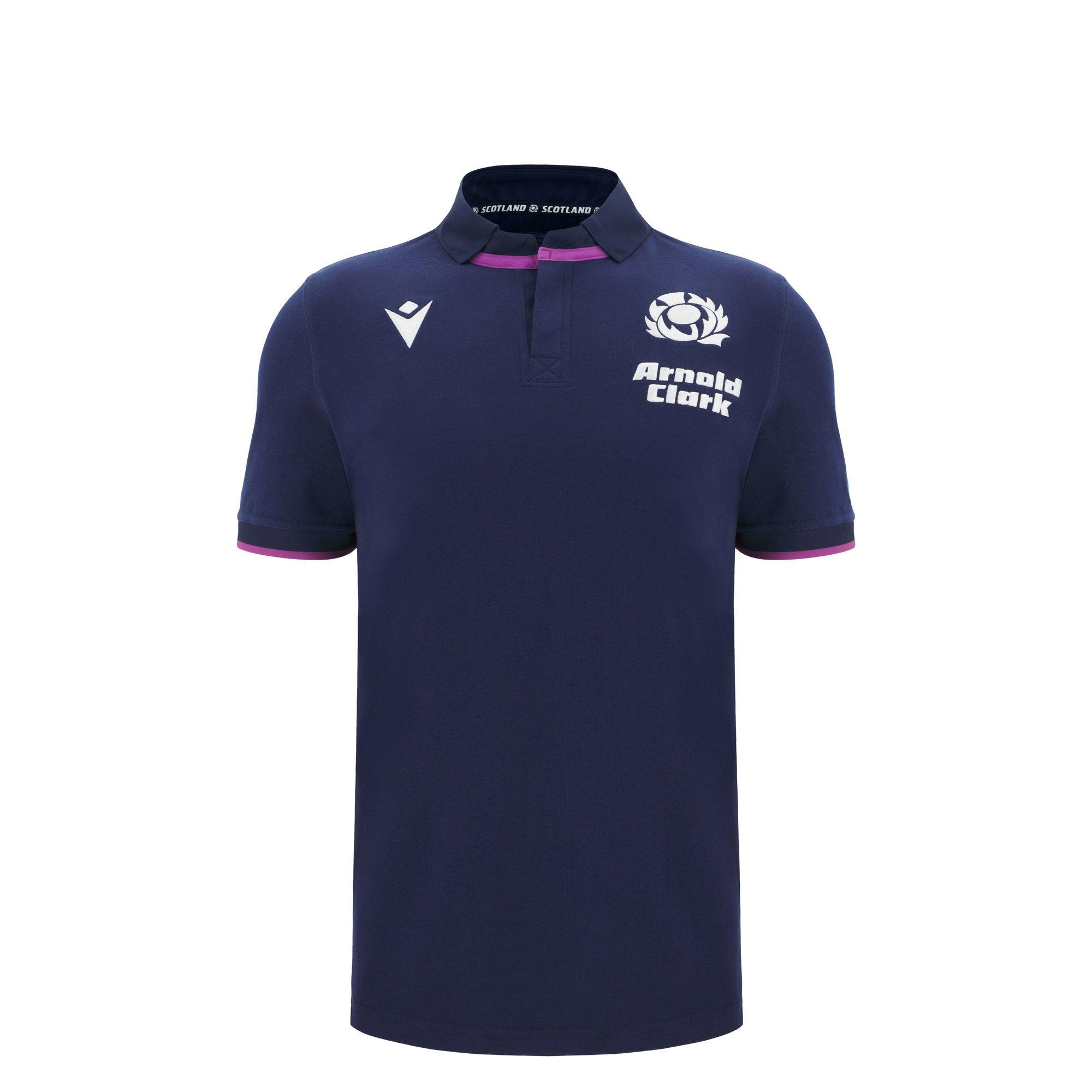 Navy - Macron - Scotland Rugby Home Shirt 2025 Juniors - 1