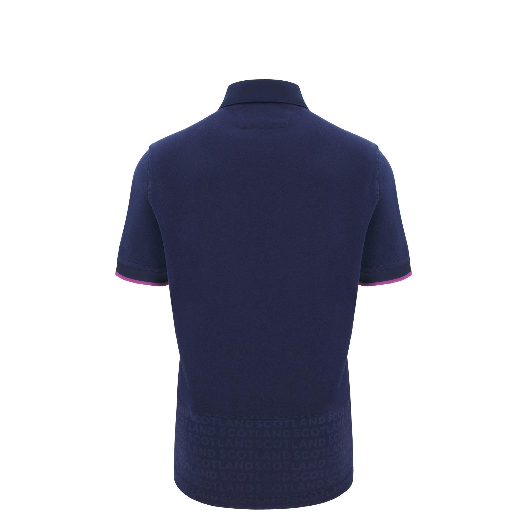 Navy - Macron - Scotland Rugby Home Shirt 2025 Juniors - 2