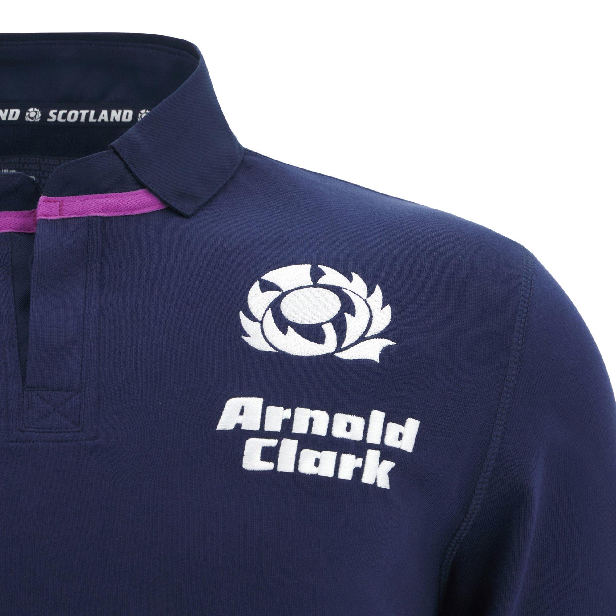 Navy - Macron - Scotland Rugby Home Shirt 2025 Juniors - 3