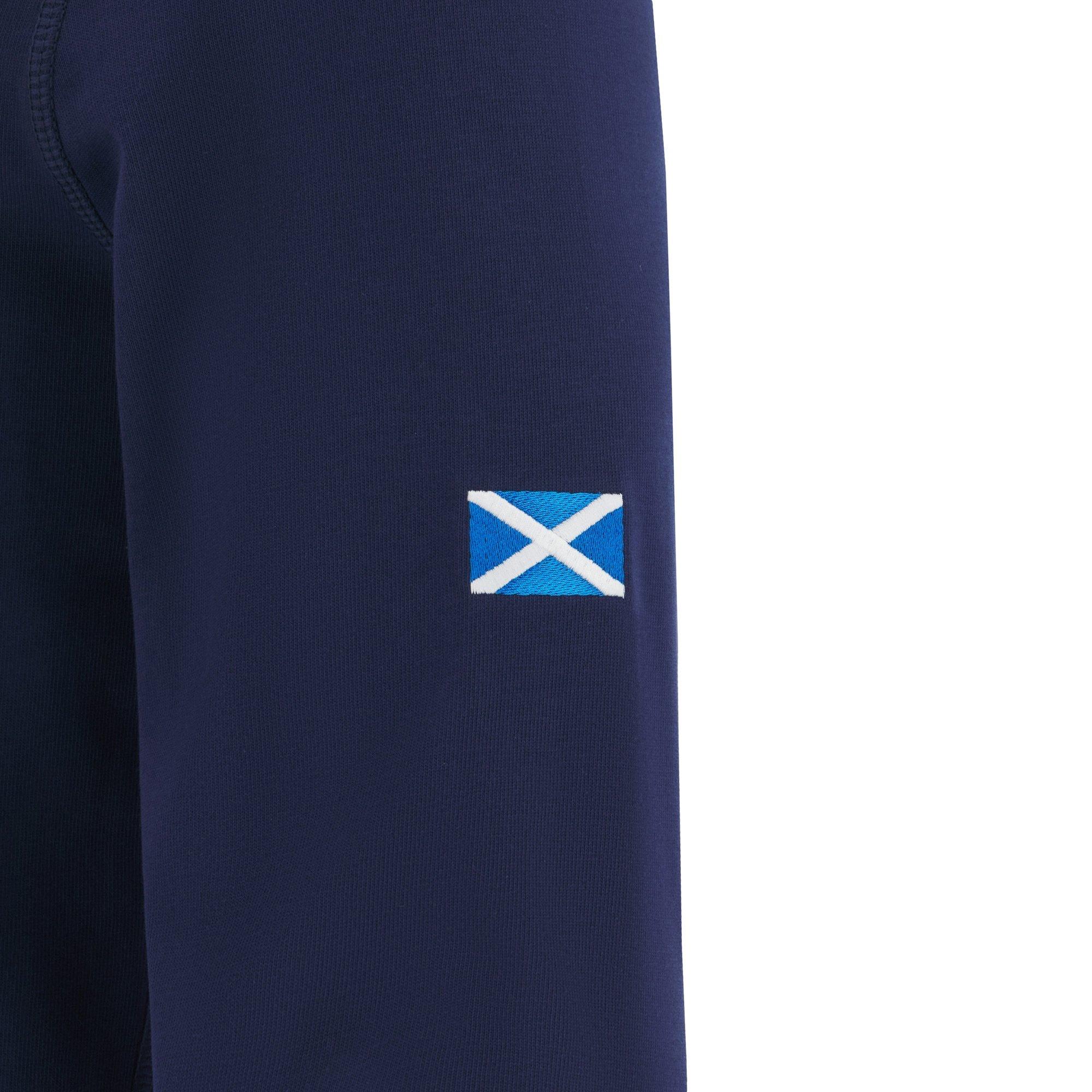 Marineblau - Macron - Scotland Rugby Long Sleeve Home Shirt 2025 2026 Juniors - 4