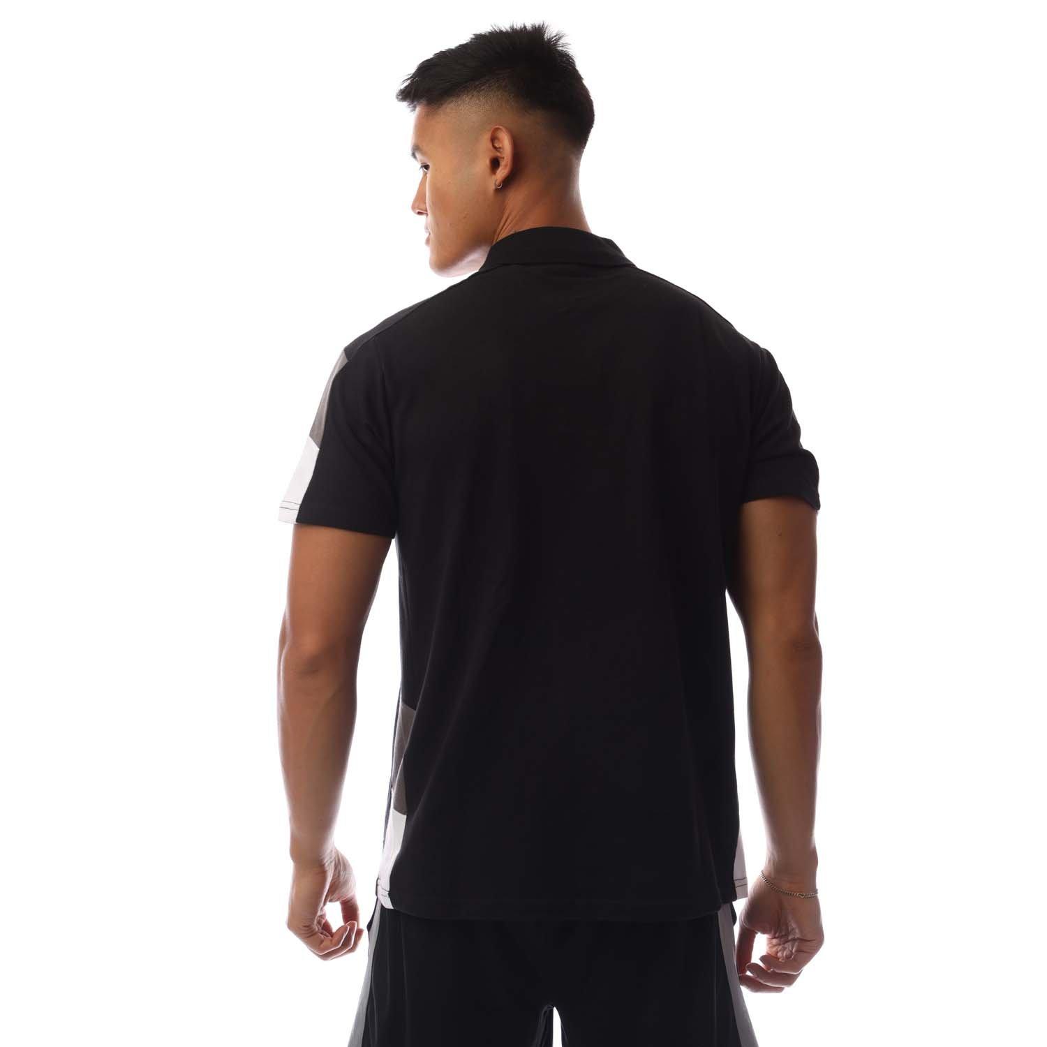 Black/Chrcl/Wht - Sondico - Venata Performance Polo Shirt - 3