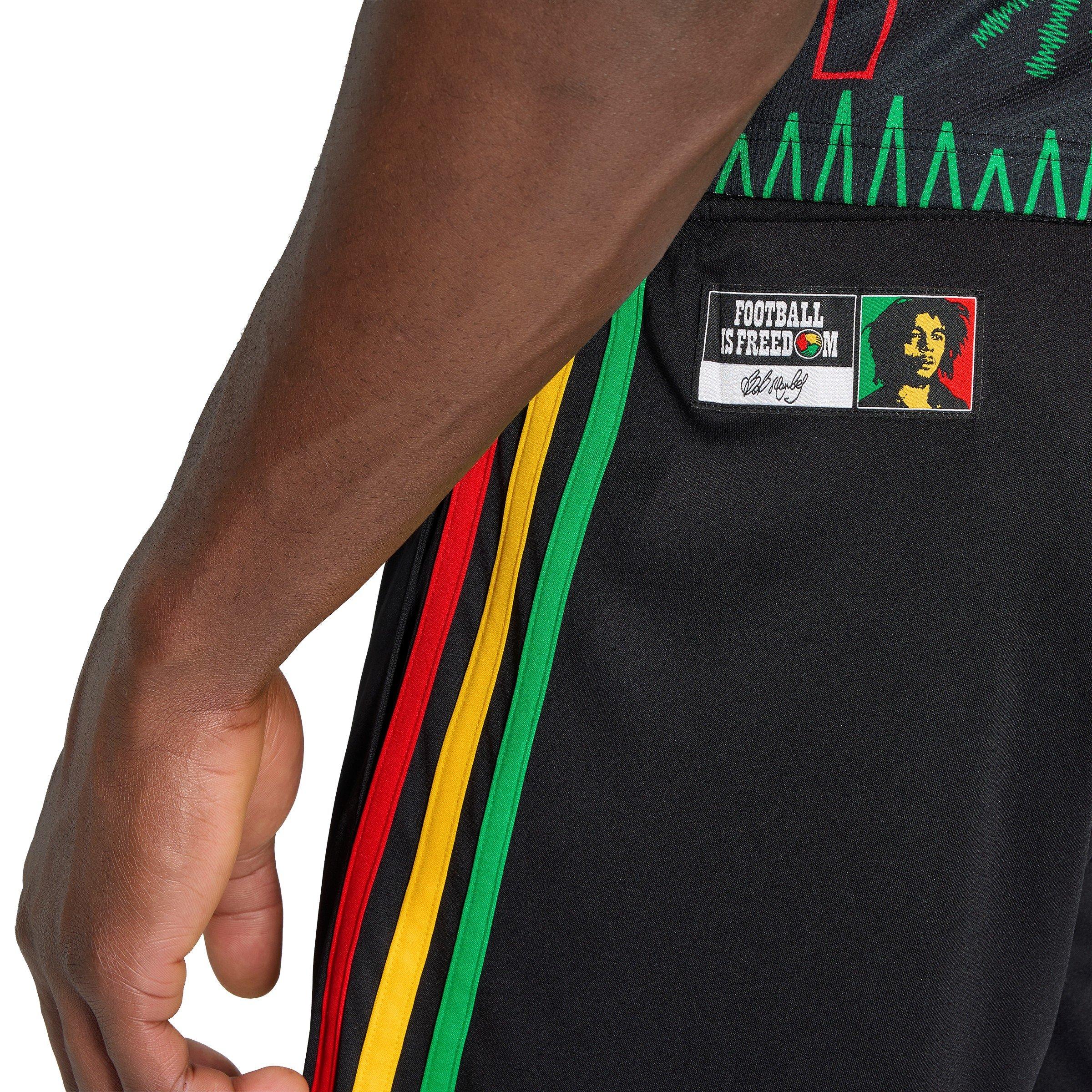 Crno/Žuto - adidas - Mens Jamaica Away Shorts 2026 - 4