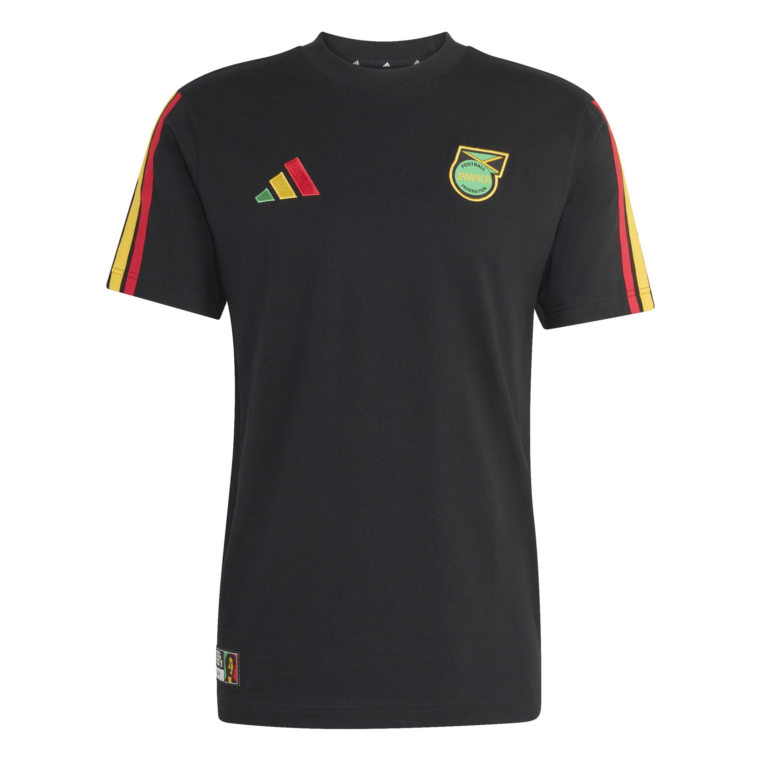 Black/Yellow - adidas - Mens Jamaica T-Shirt 2026 - 1