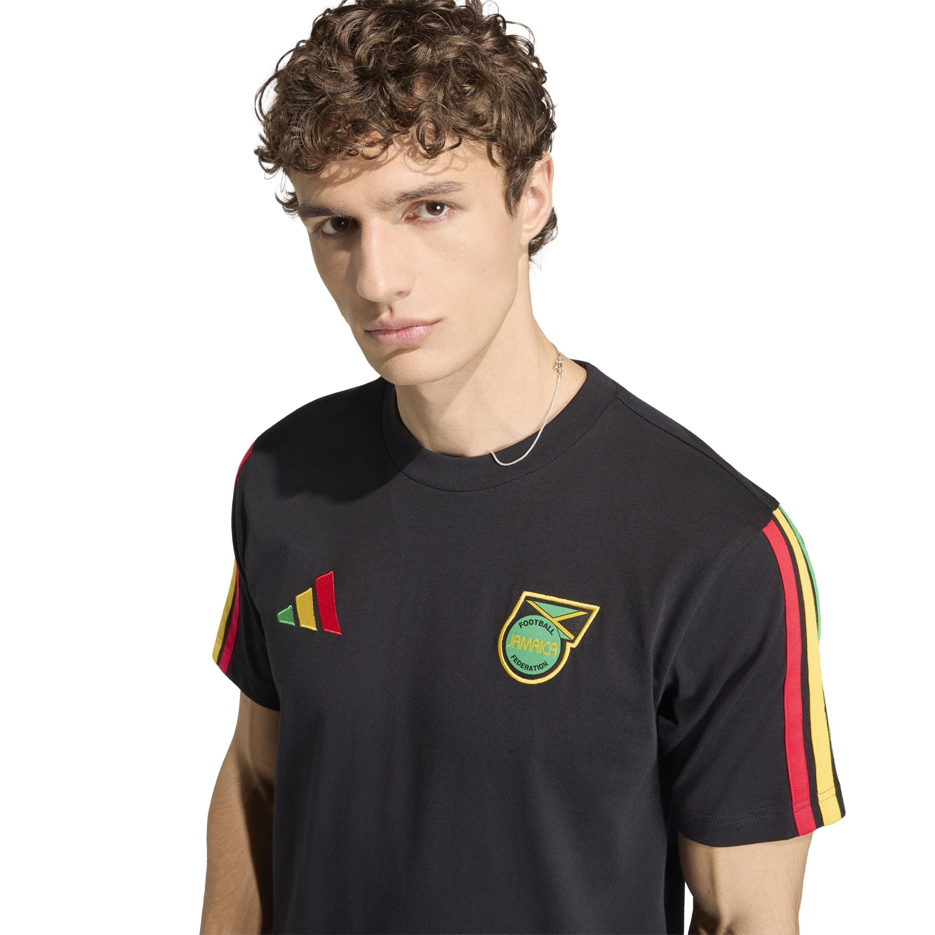 Crno/Žuto - adidas - Mens Jamaica T-Shirt 2026 - 4