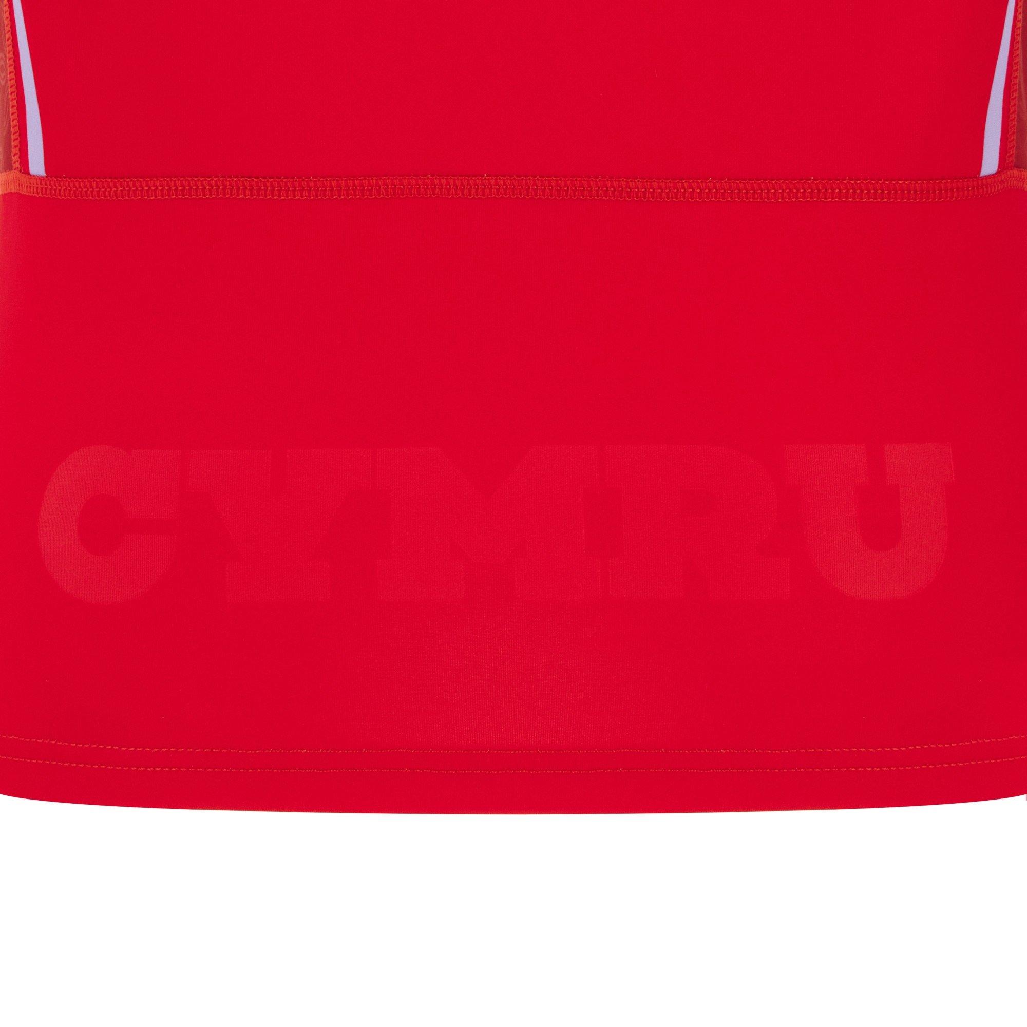 Red - Macron - Wales Rugby Union World Cup Home Shirt 2025 Womens - 4