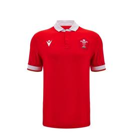 Macron Welsh Rugby Union Home Shirt 2024 2025 Juniors