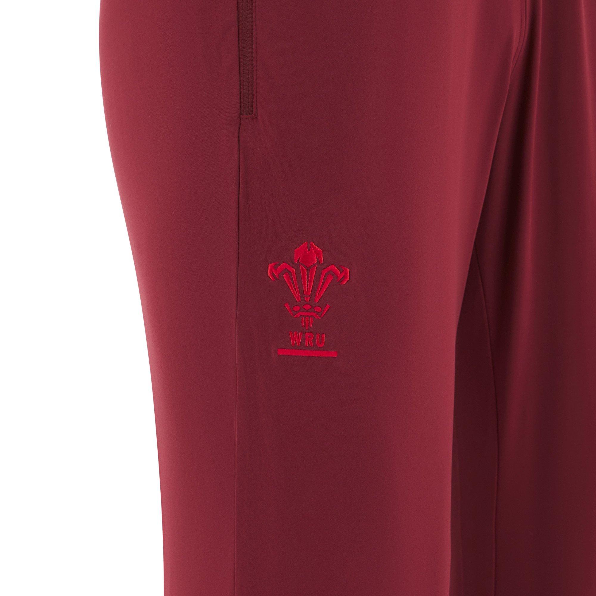 Crvena - Macron - Wales Rugby Tracksuit Bottoms 2025 Mens - 3