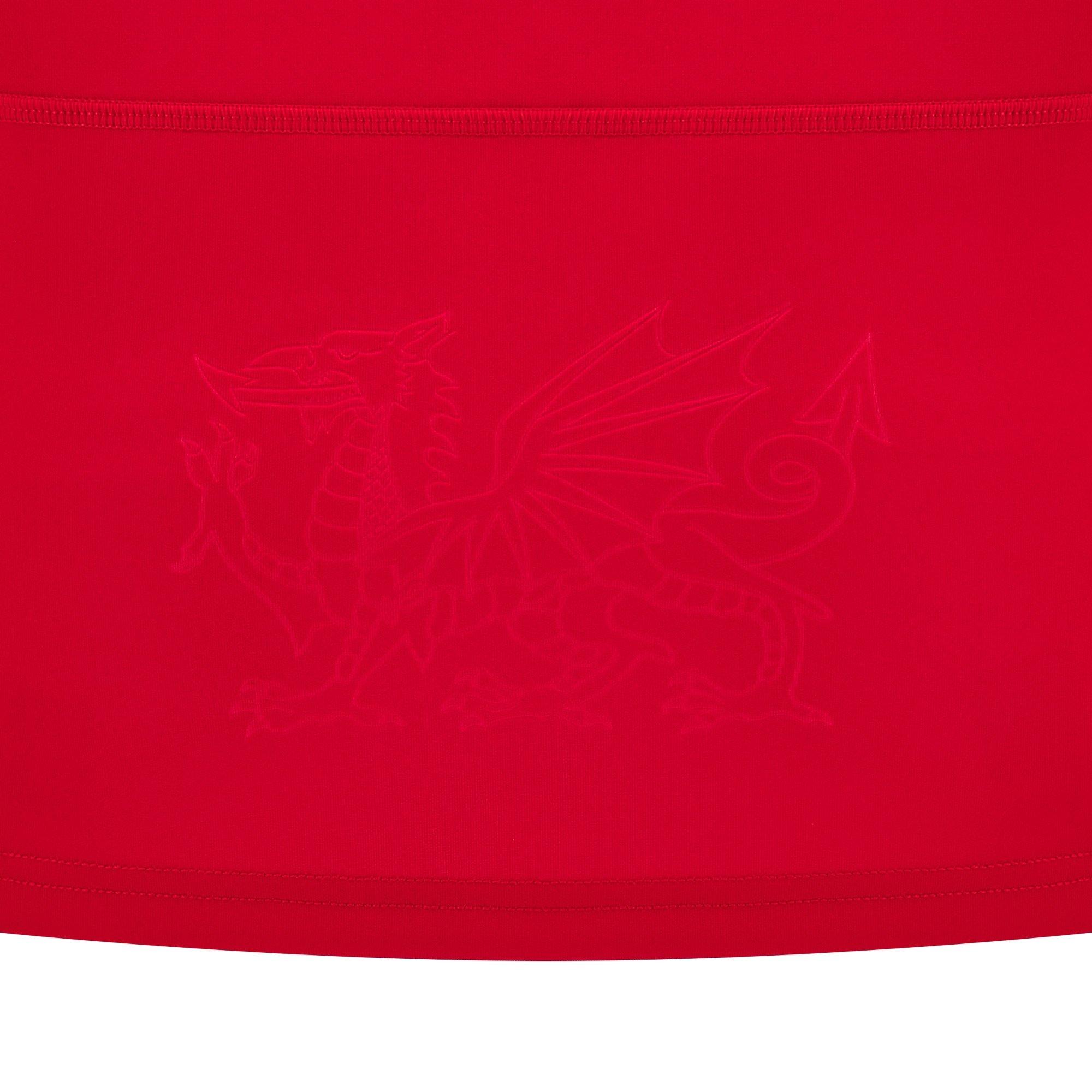 Rot/Weiß - Macron - Welsh Rugby Union Home Shirt 2024 Womens - 5