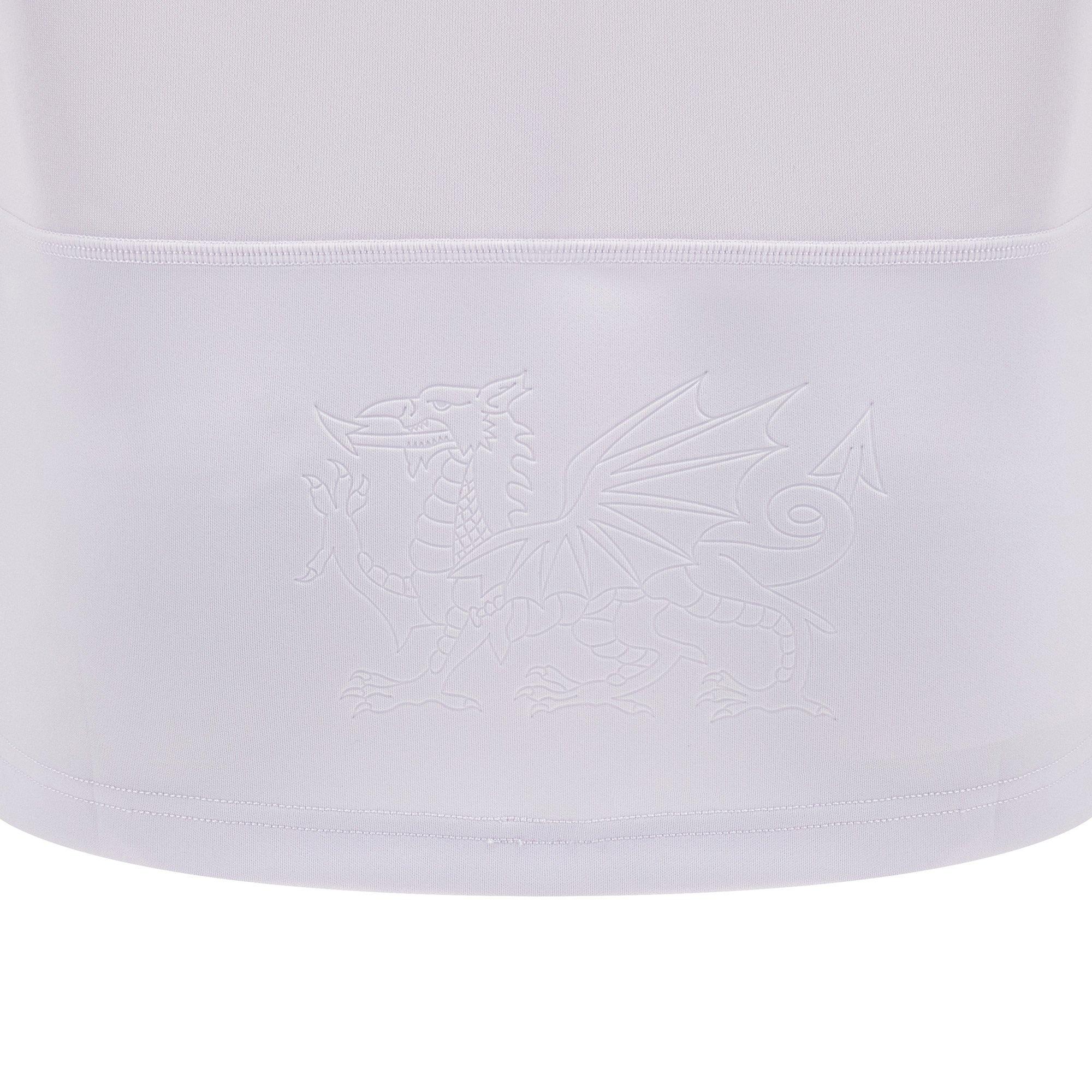 White/Green - Macron - Wales Rugby Away Shirt 2024 Juniors - 5