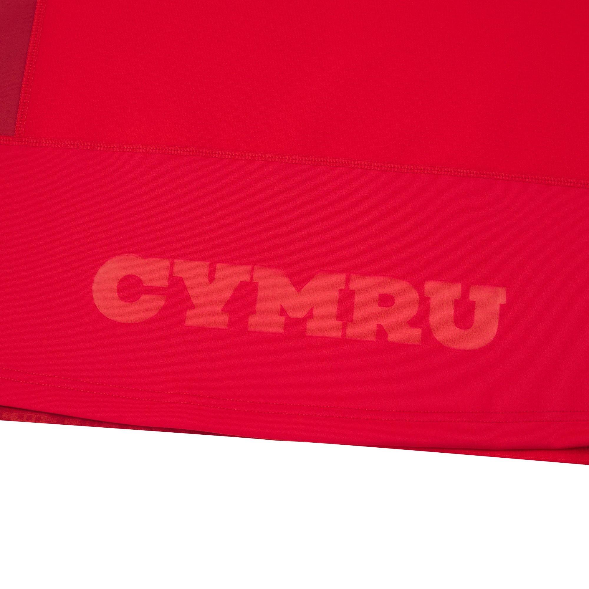 Red - Macron - Wales Rugby Home Shirt 2025 Adults - 4