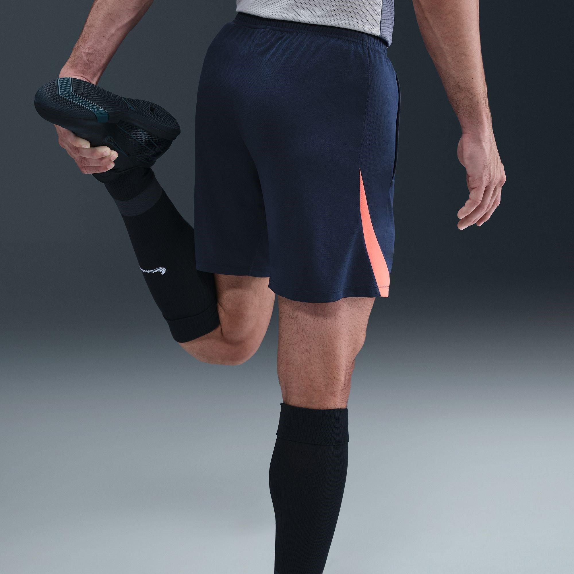 Blue/Orange - Nike - Barcelona Strike Third Shorts 2025 2026 Adults - 9