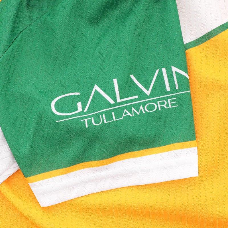 Green/Wht/Amber - ONeills - Offaly Home Jersey Ladies - 8