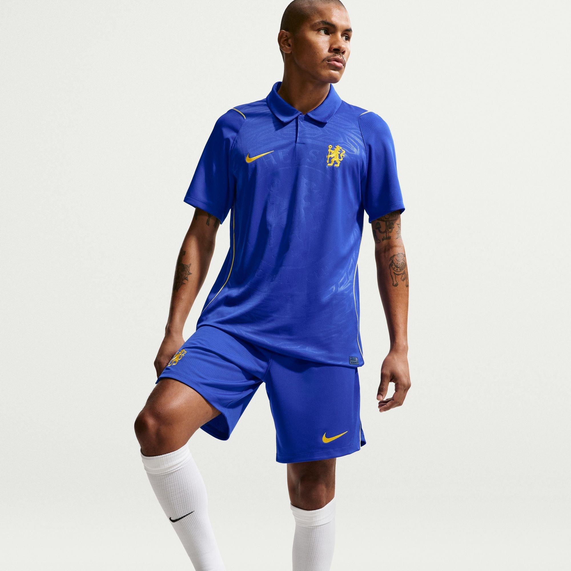 Blue/Gold - Nike - Chelsea Home Short 2026/27 Mens - 3