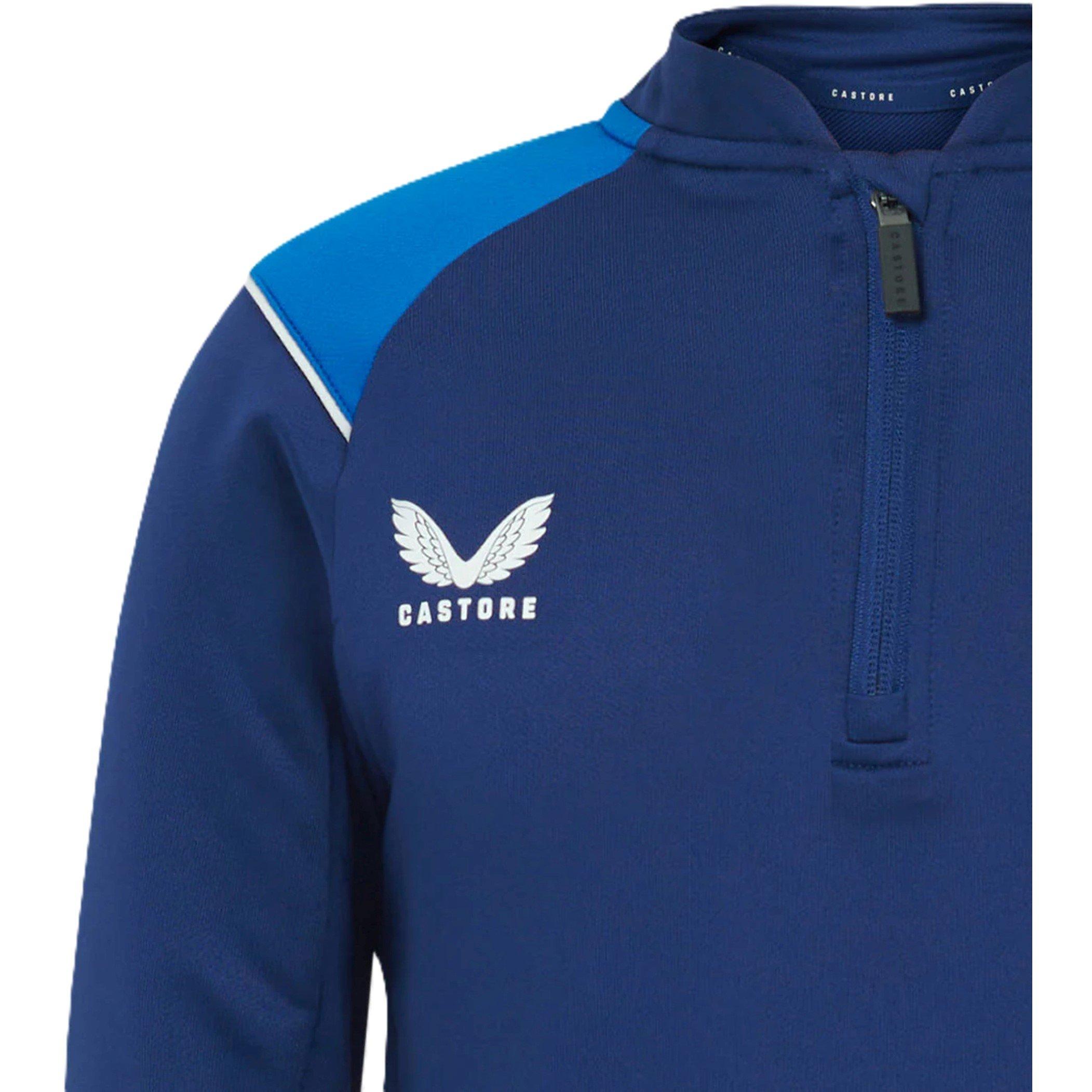 Castore | Rangers FC 1/4 Zip Top Juniors | Sports Direct