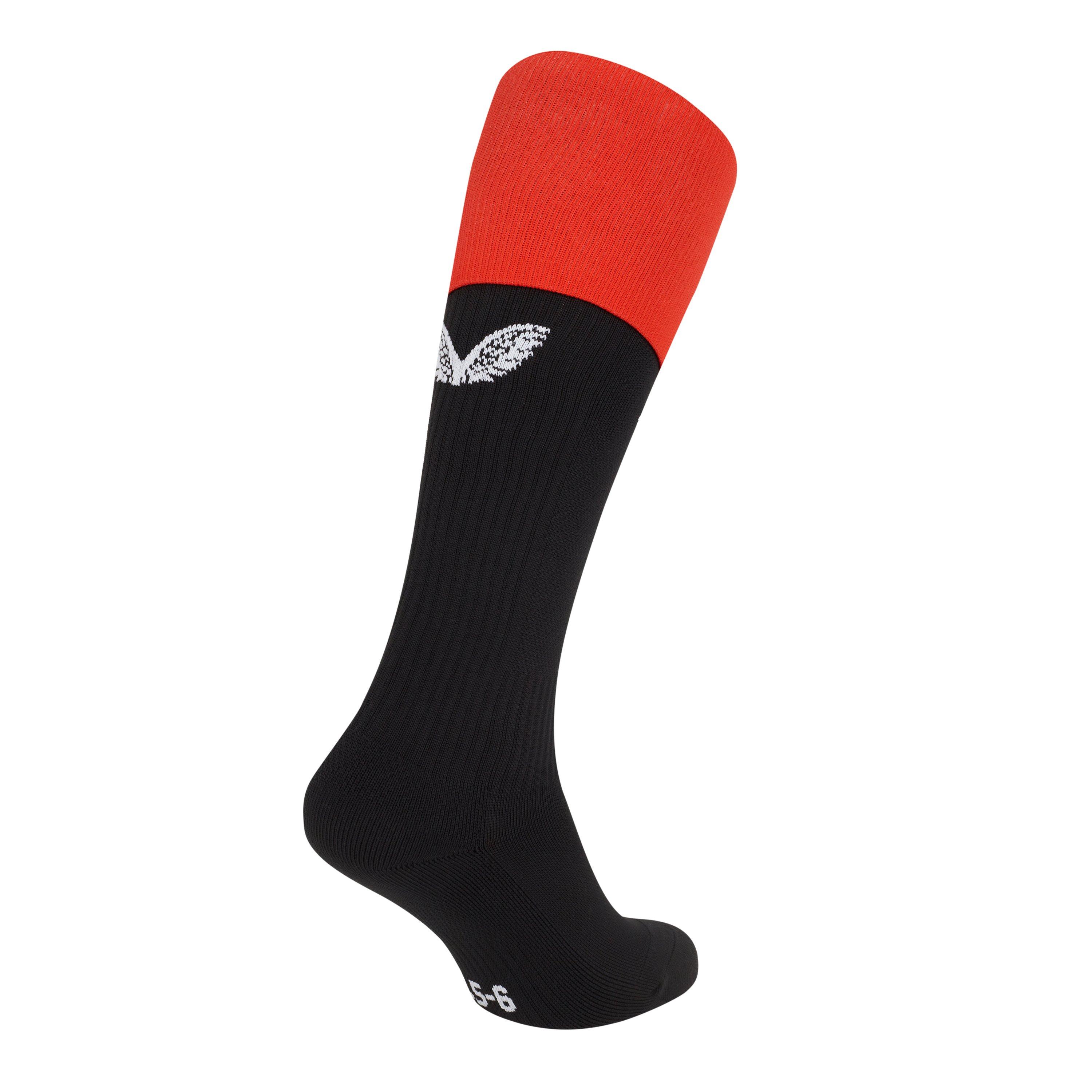 Black/Red - Castore - Rangers FC Home Socks Junior Boys 2021/2022 - 2