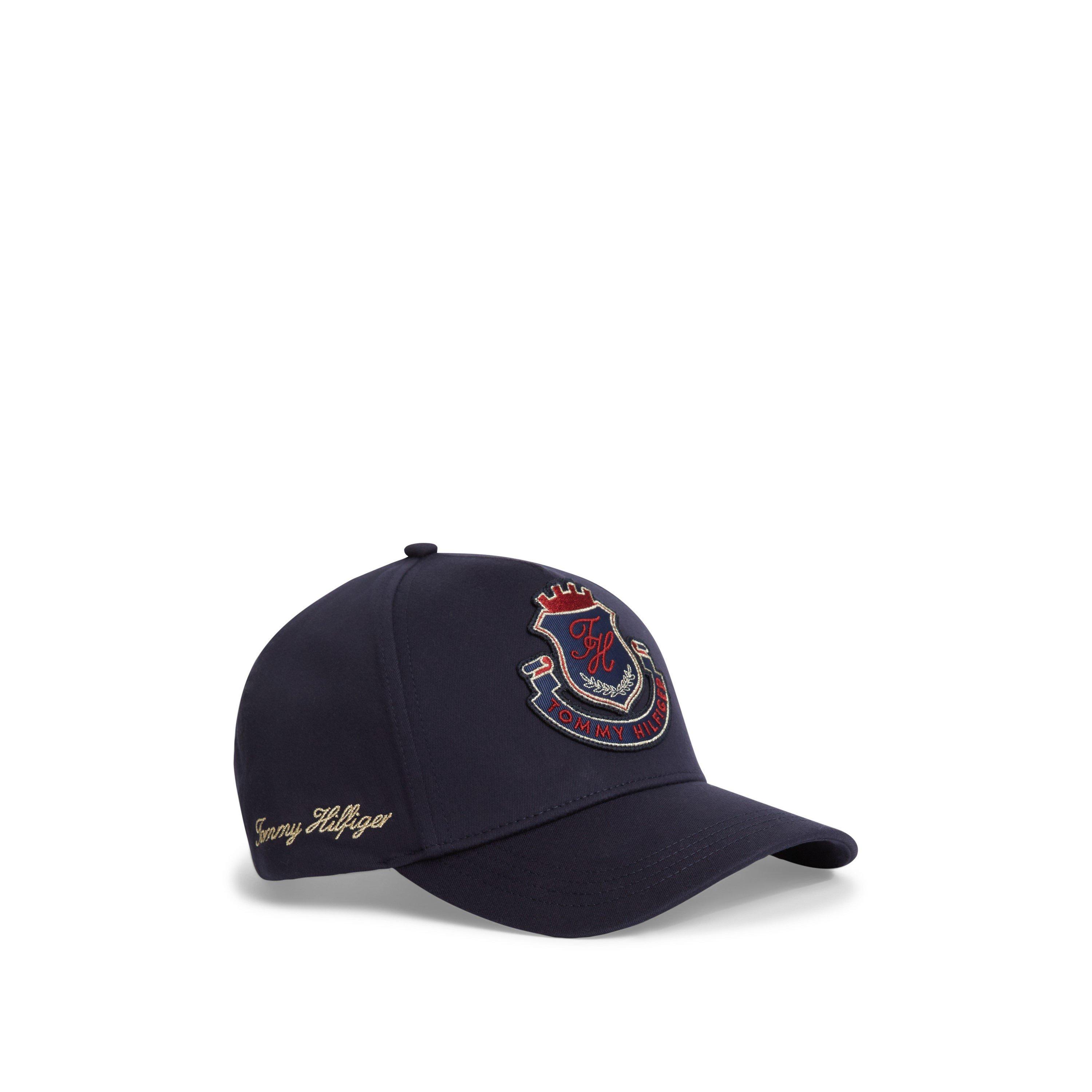 Tommy Hilfiger  Heritage Logo Patch Baseball Cap - Space Blue - Mens