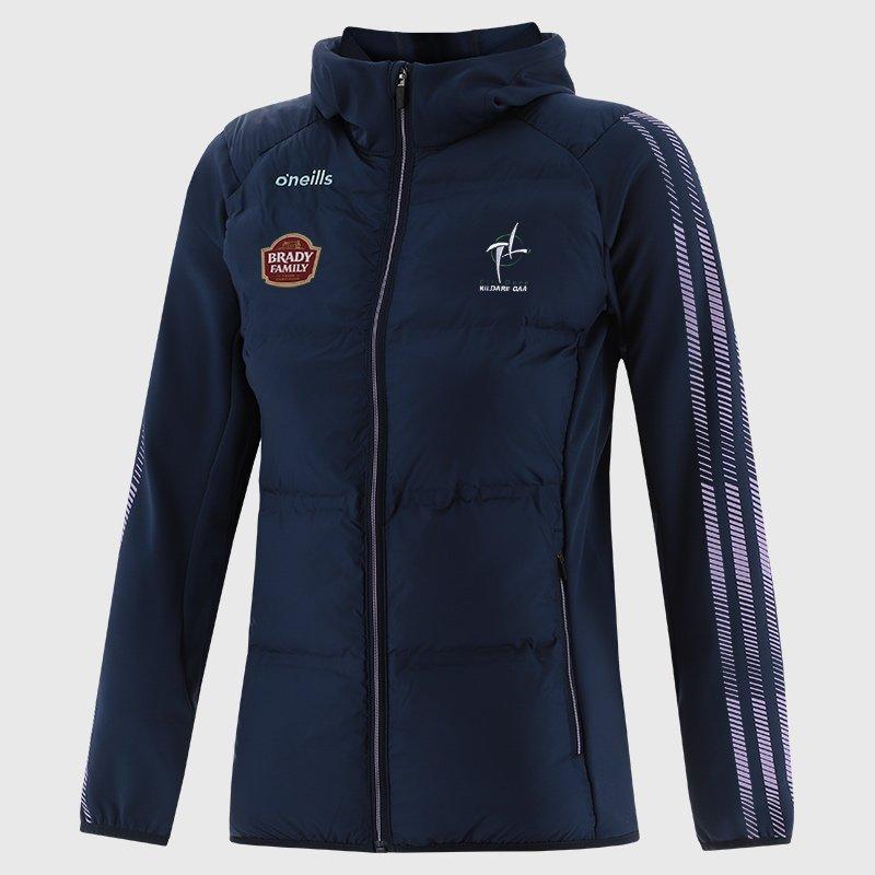 Marine/Purple - ONeills - Dynamo Kildare GAA Padded Long Sleeve Performance Training Jacket - 1