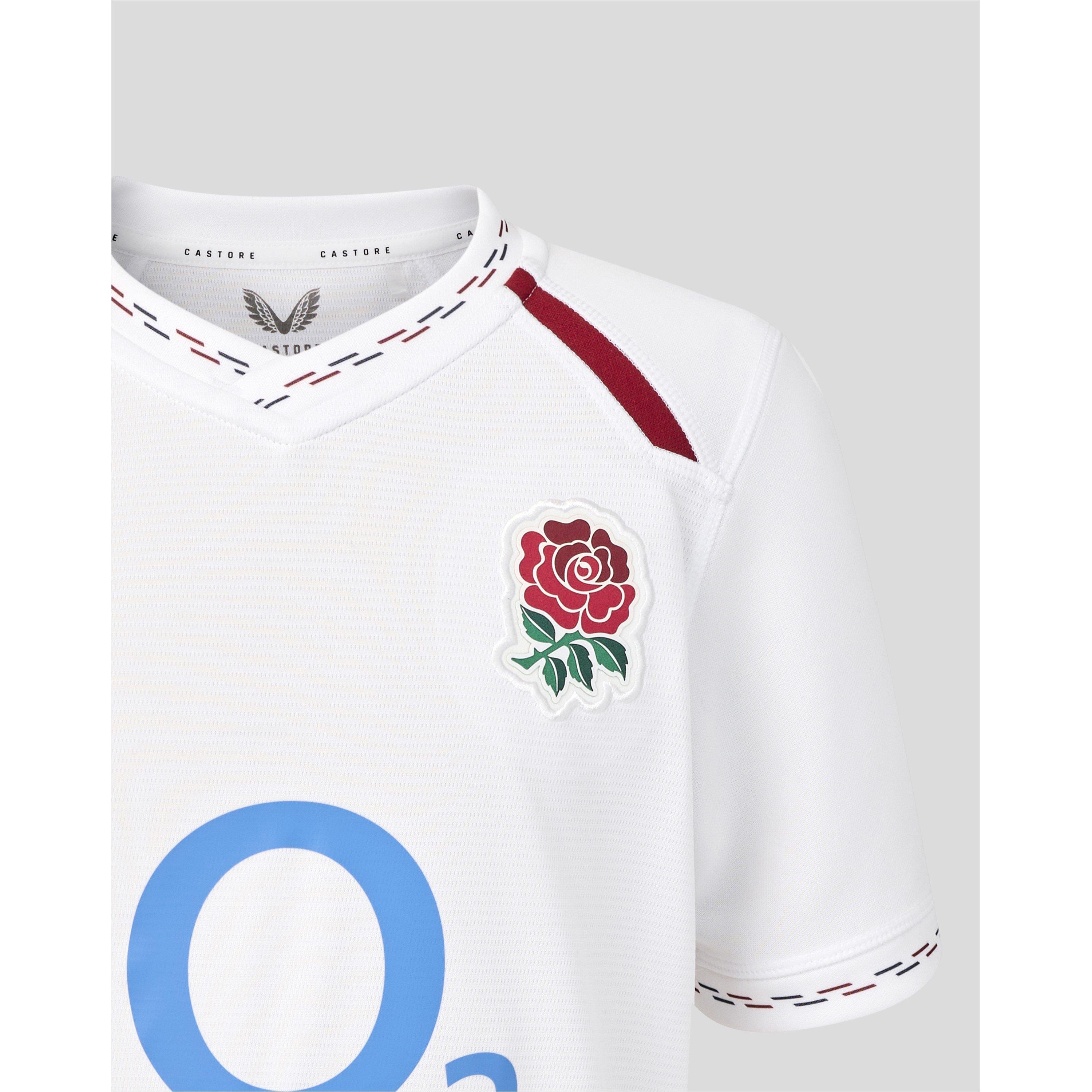 Blanc classique - Castore - Kids England Rugby 2026 Shirt - 3