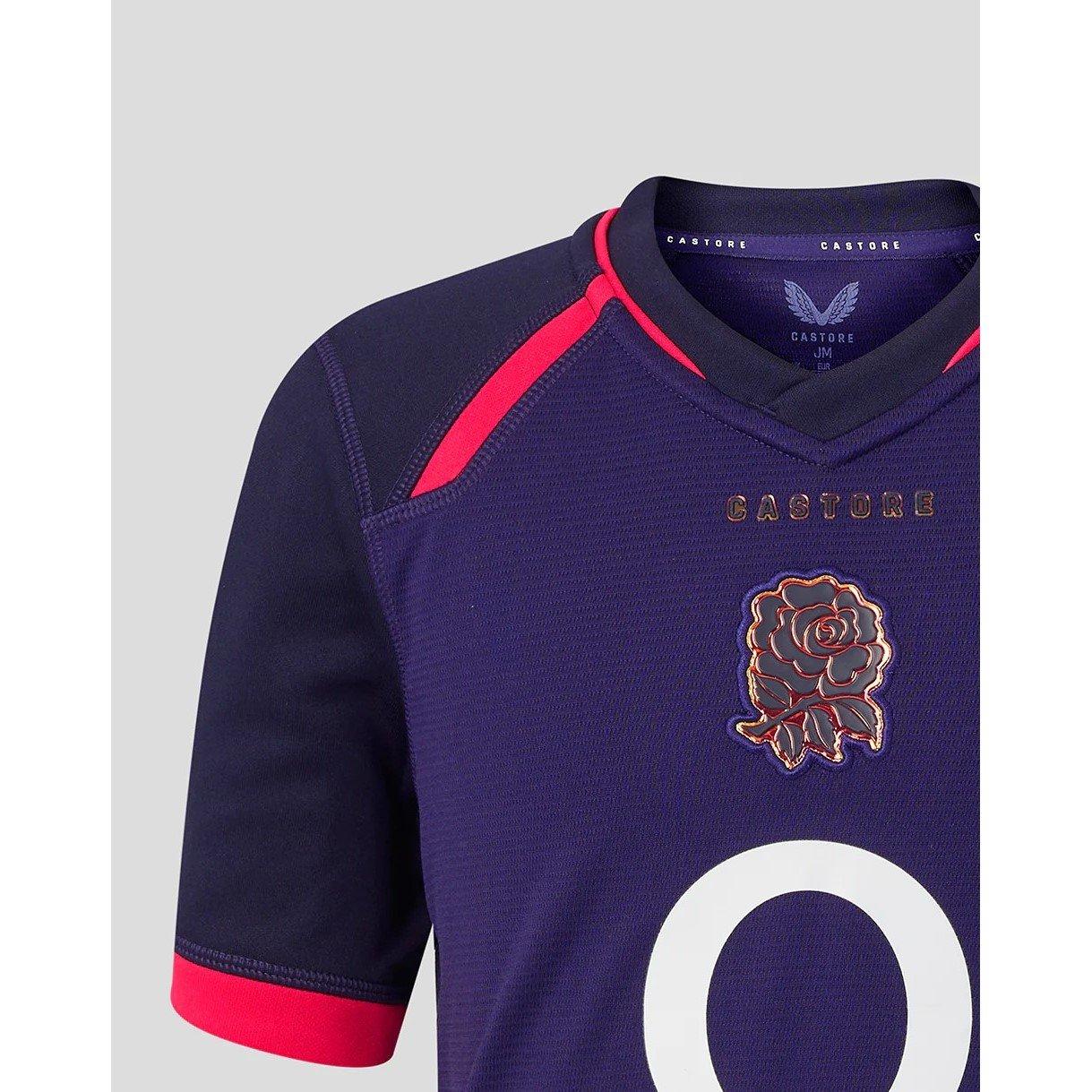 Rhod/Mari/Diva - Castore - Kids England Rugby Away Shirt 2026 - 3