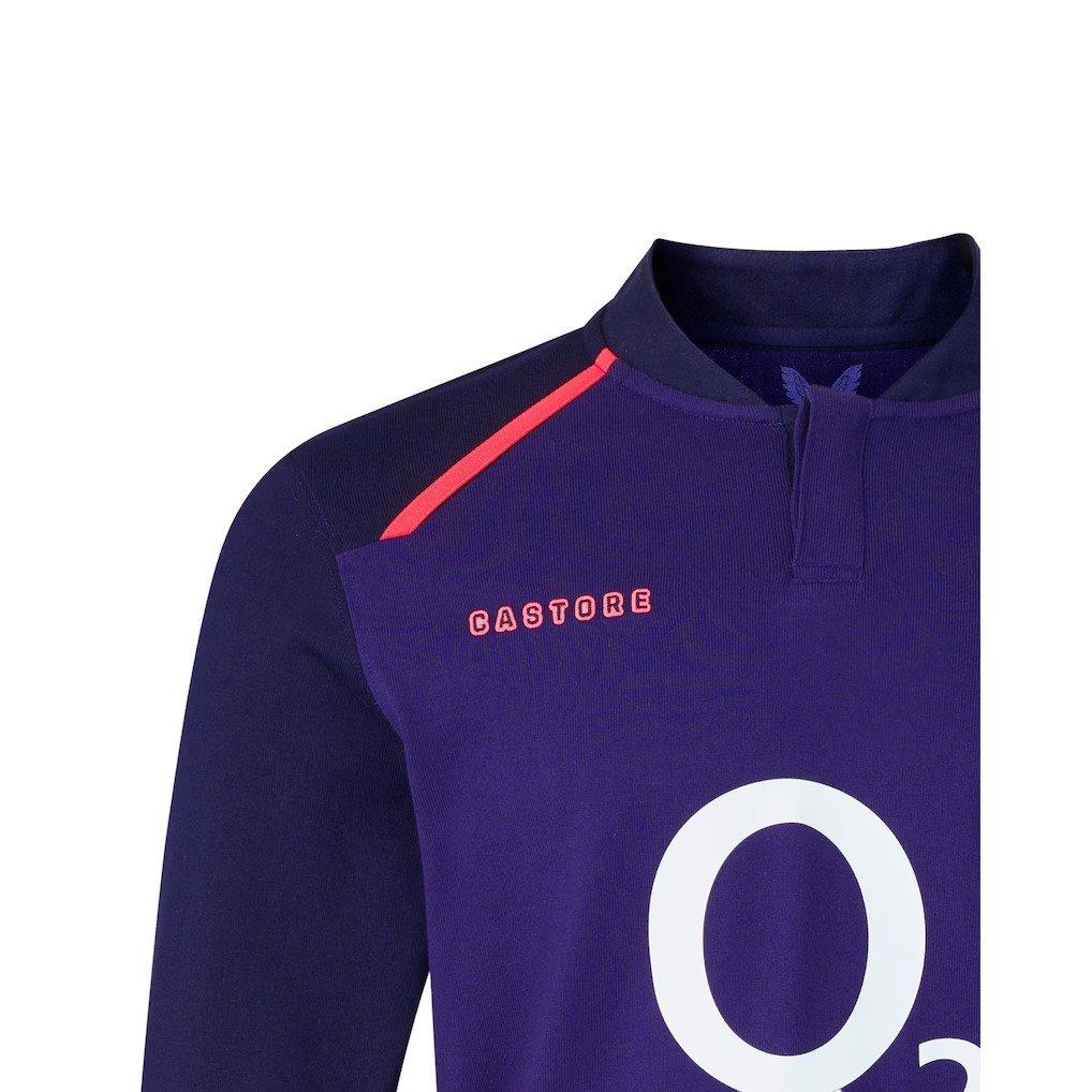Rhod/Mari/Diva - Castore - Mens England Away Longsleeve Rugby Shirt 2026 - 3
