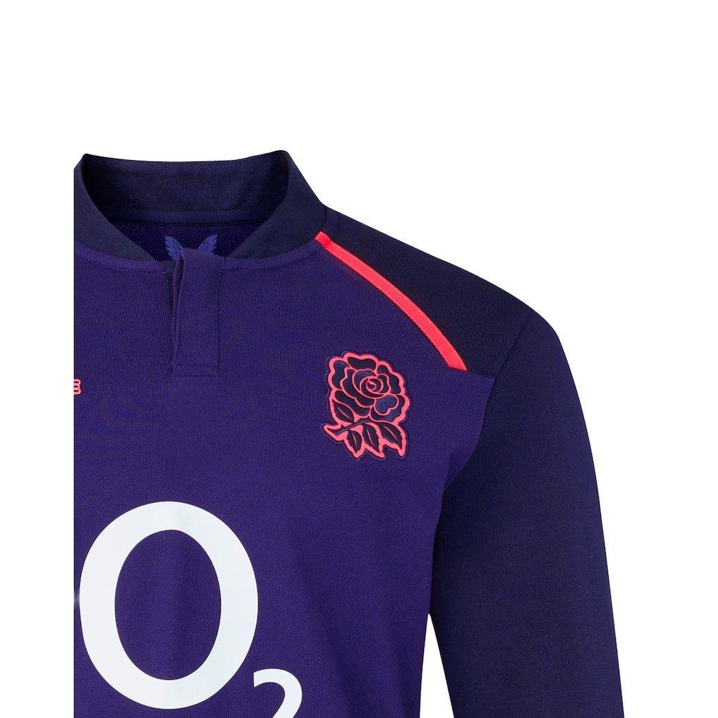 Rhod/Mari/Diva - Castore - Mens England Away Longsleeve Rugby Shirt 2026 - 4