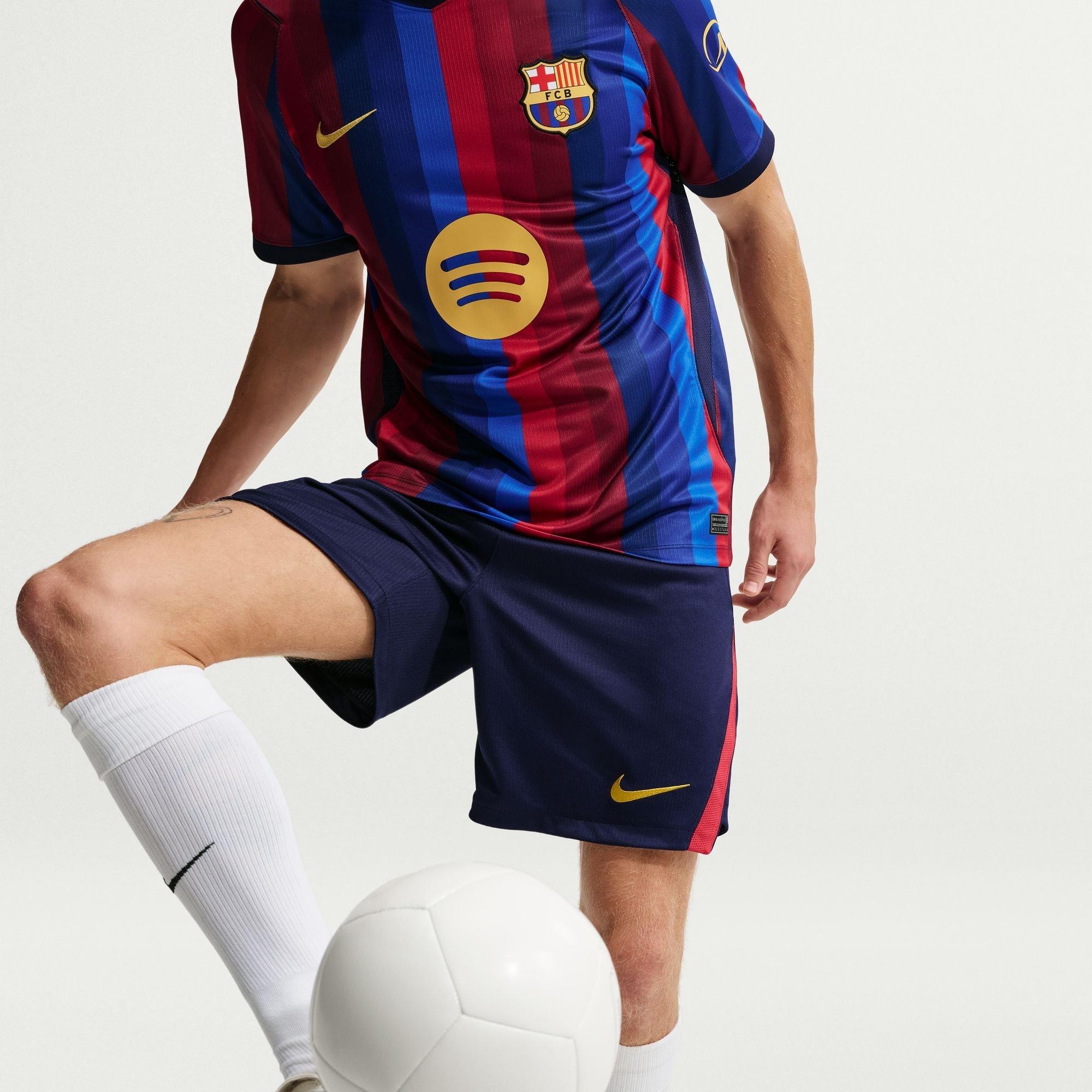 Azul/Vermelho - Nike - FC Barcelona Home Short 2026/27 Mens - 3