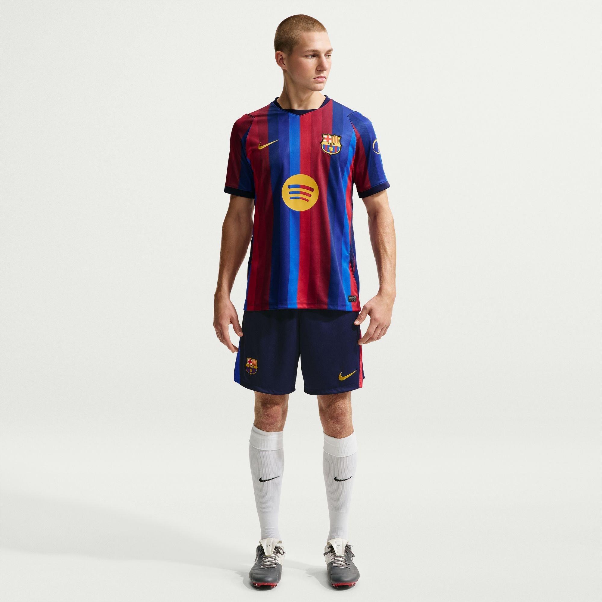 Azul/Vermelho - Nike - FC Barcelona Home Short 2026/27 Mens - 4