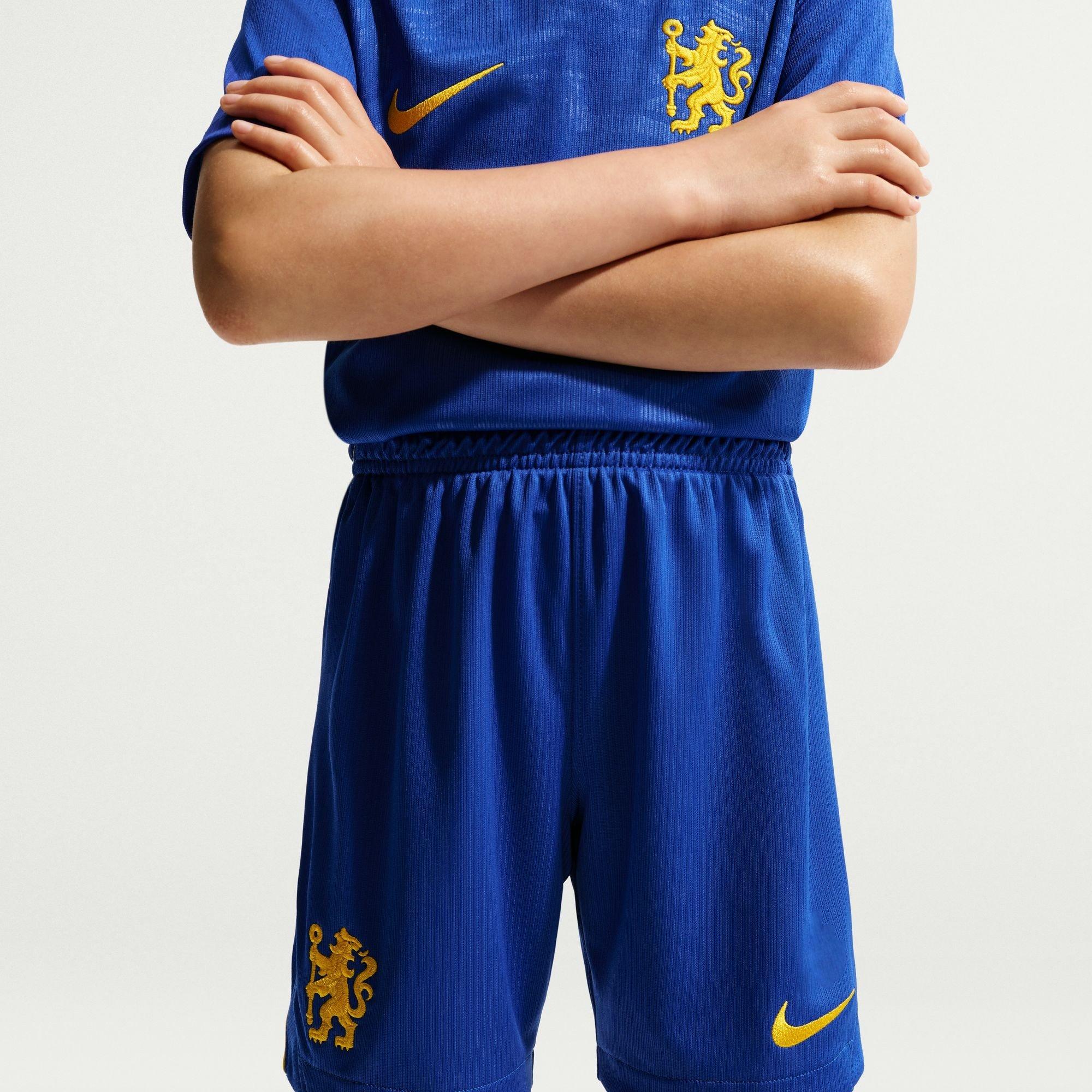 Blue/Gold - Nike - Chelsea Home Short 2026/27 Juniors - 3