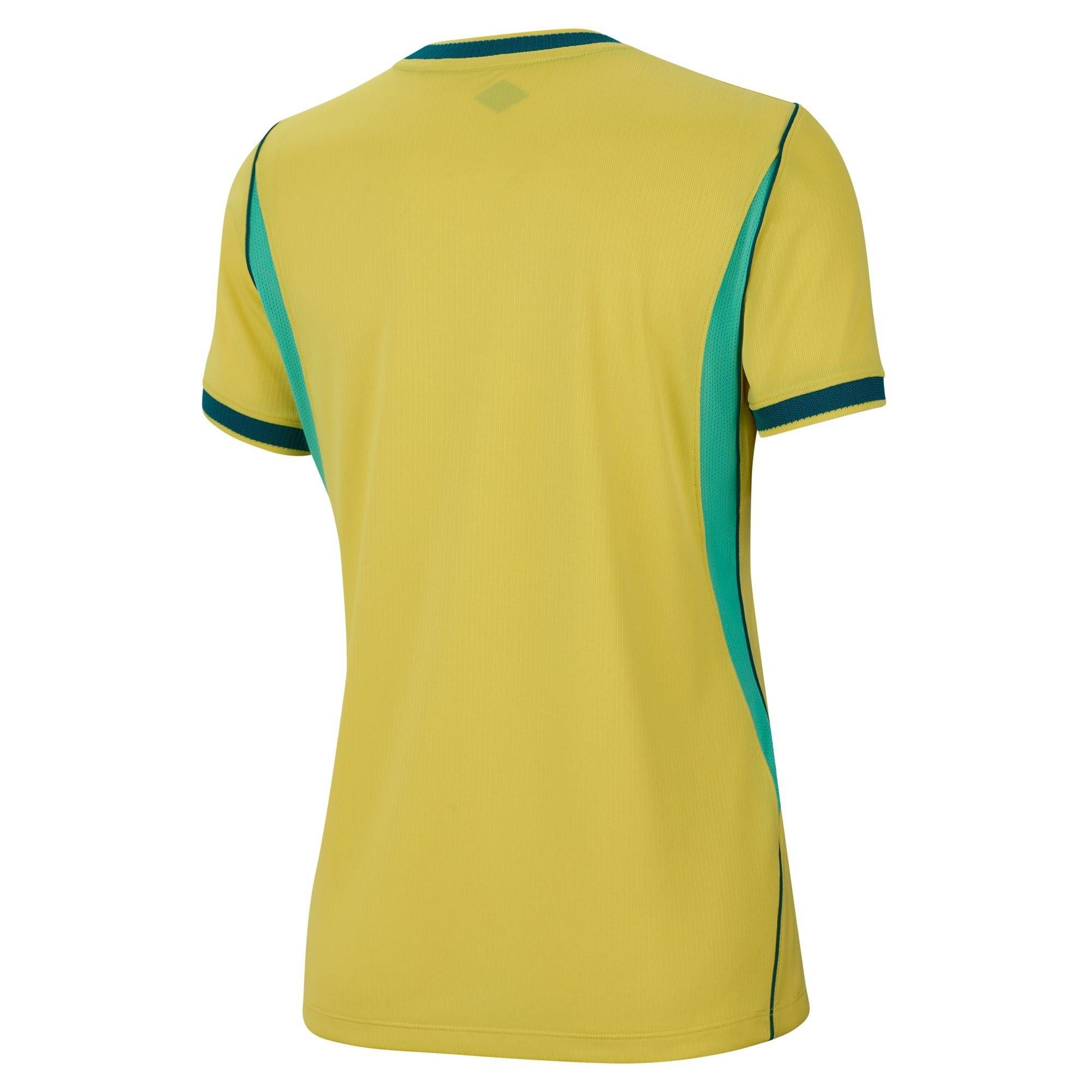 Geel/Blauw - Nike - Women's Brazil International Football Shirt - 2