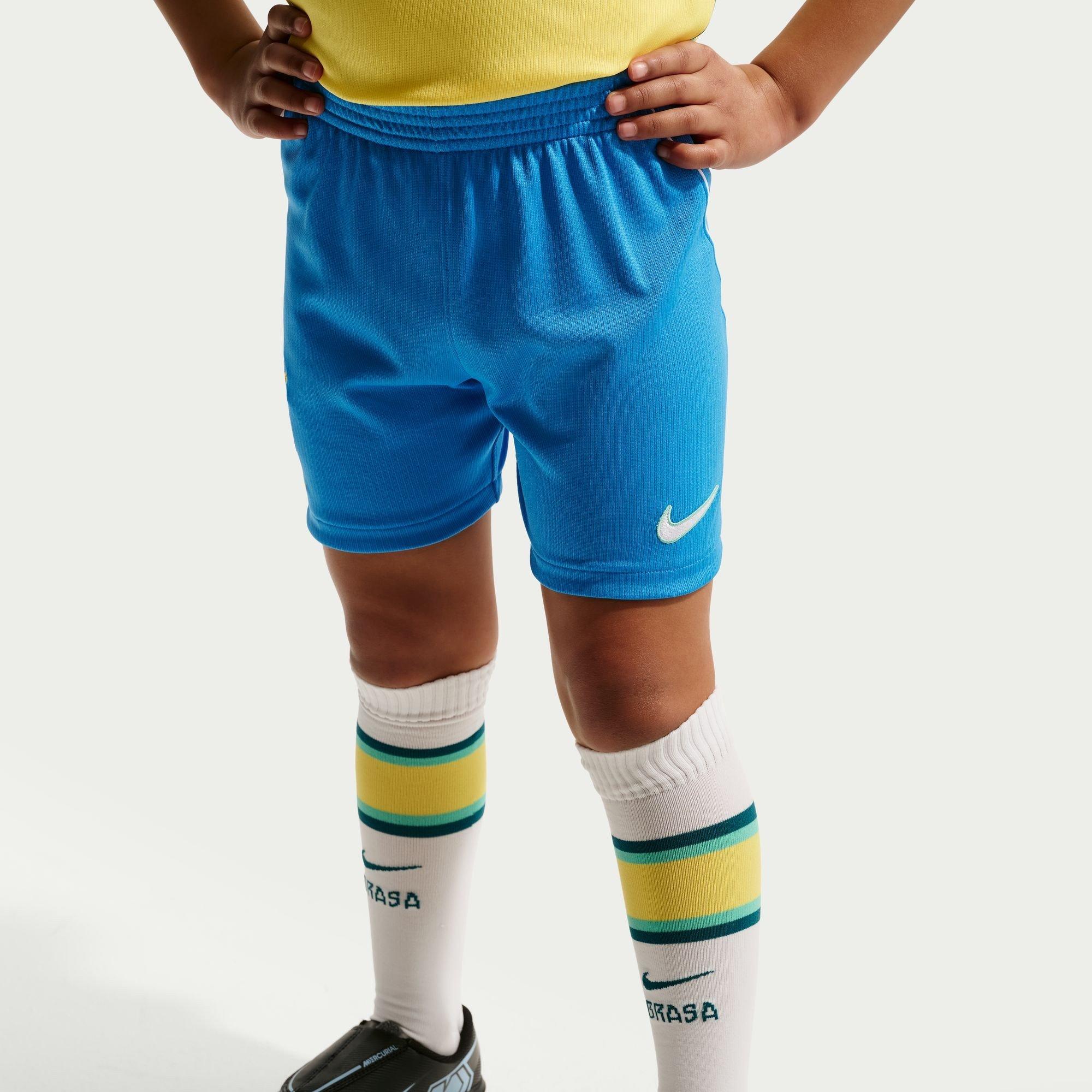 Geel/Blauw - Nike - Unisex Kids Brazil World Cup 2026 Mini Kit - 8