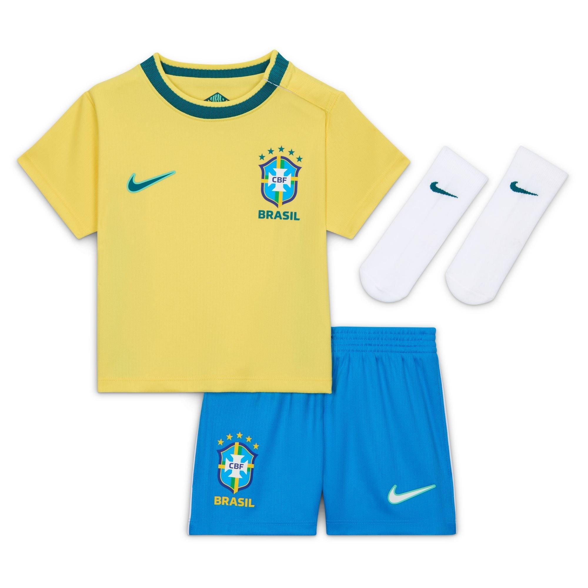 Yellow/Blue - Nike - Kids' Brazil International Mini Kit - 1