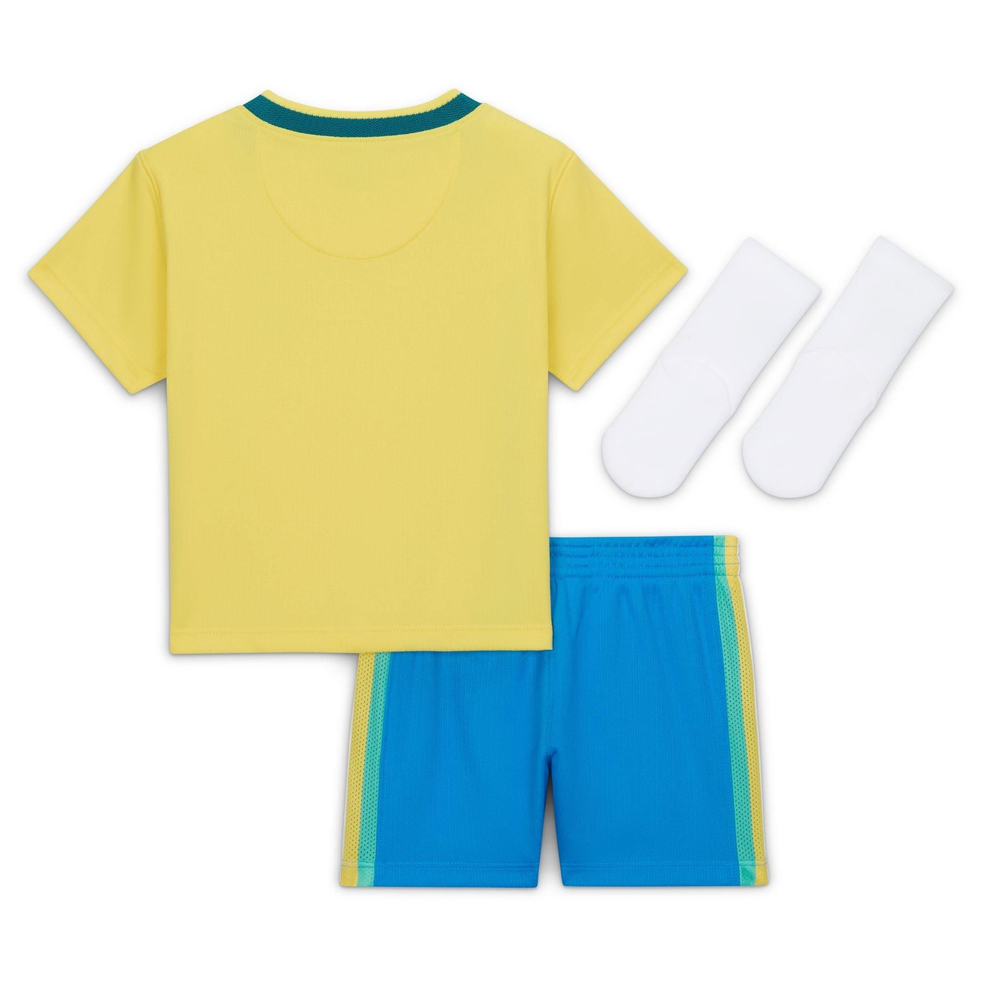 Yellow/Blue - Nike - Kids' Brazil International Mini Kit - 2