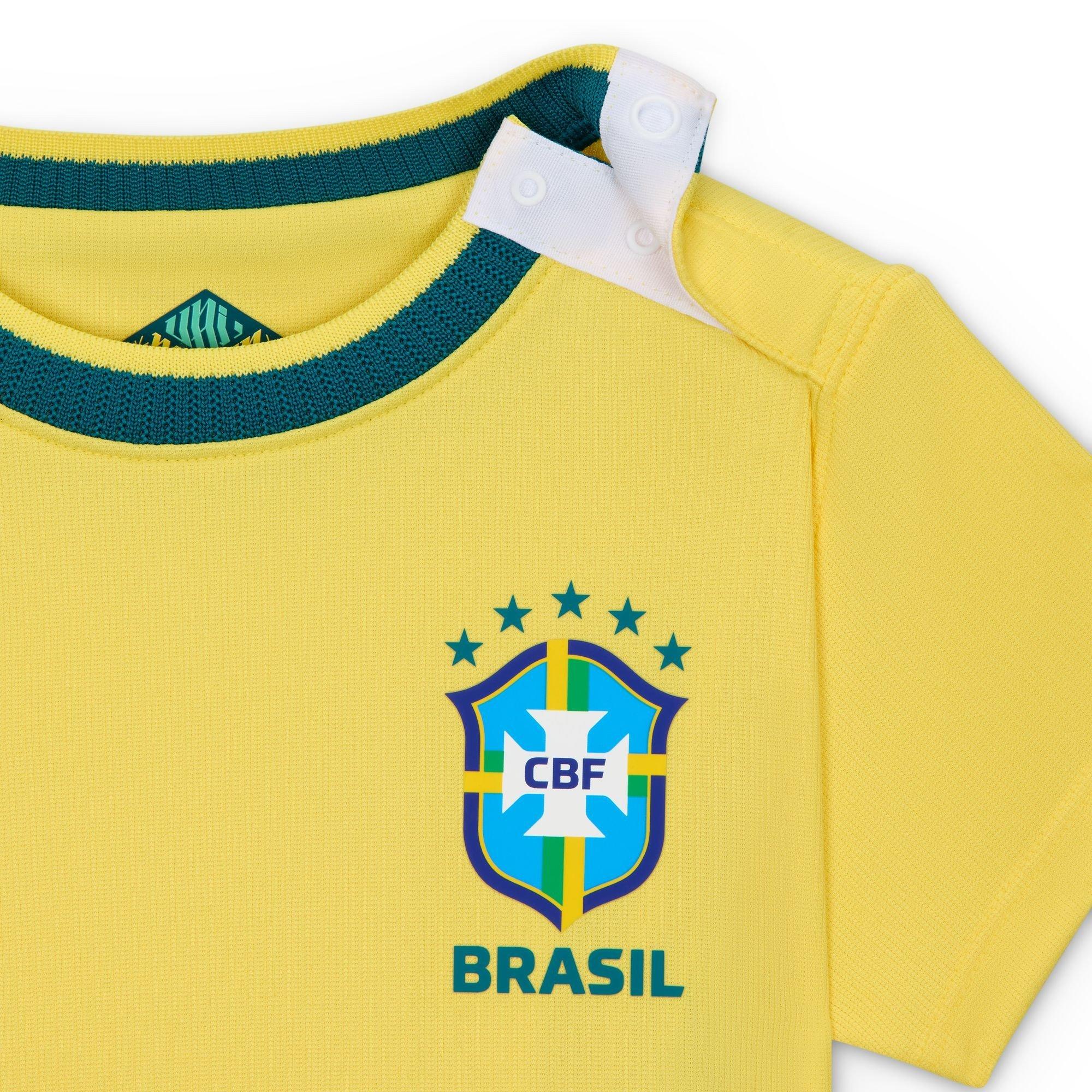 Yellow/Blue - Nike - Kids' Brazil International Mini Kit - 3