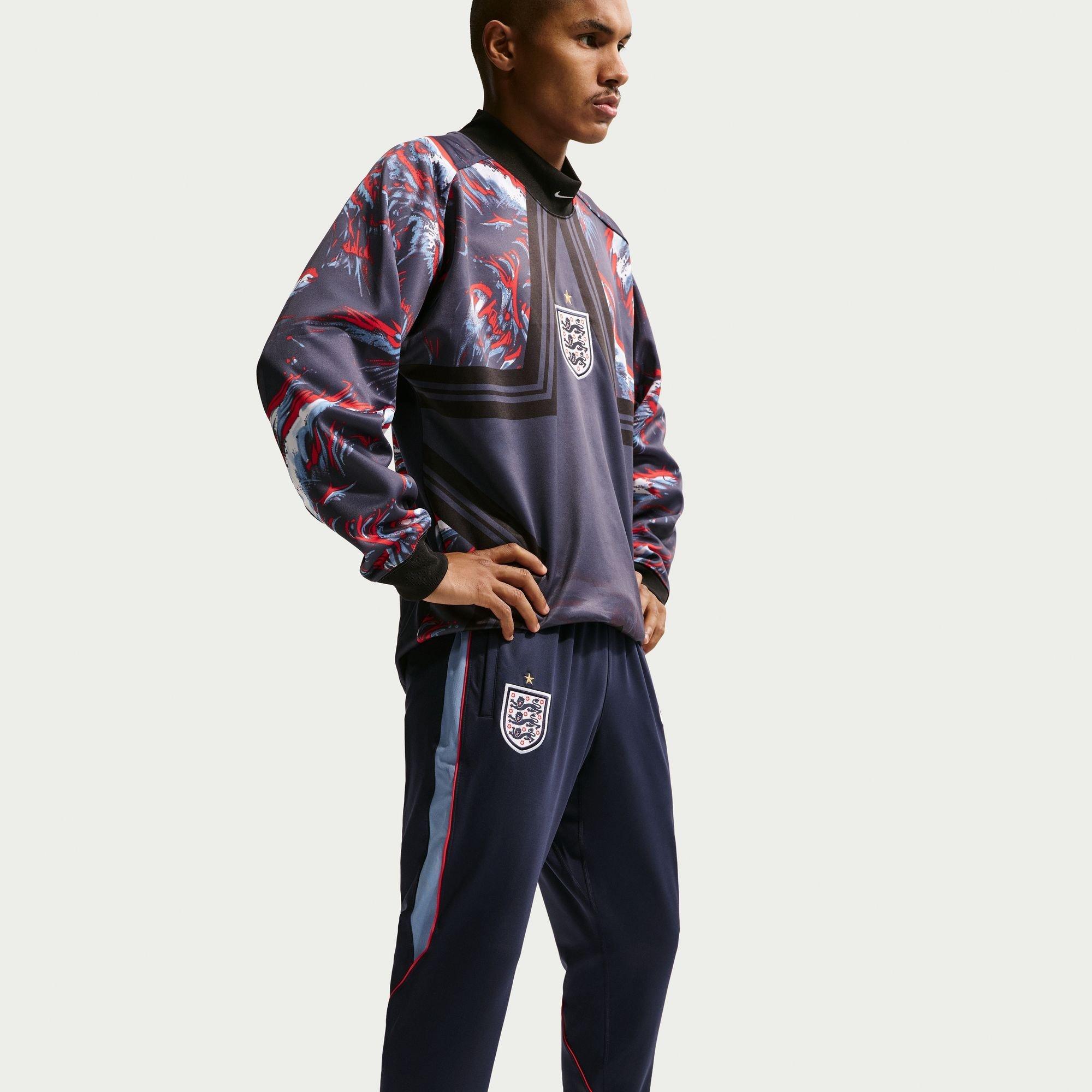 Navy/White - Nike - Men's England International Licensed Tracksuit Bottoms - 7