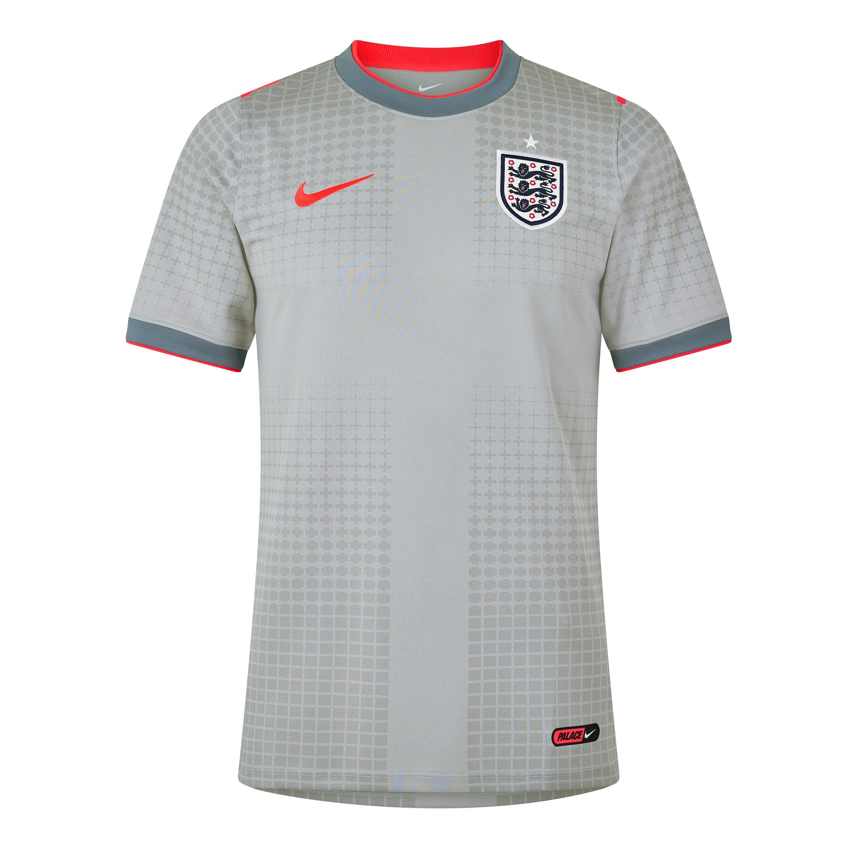 Nike Mens England x Palace 2026 Pre-Match Short Sleeve Jersey