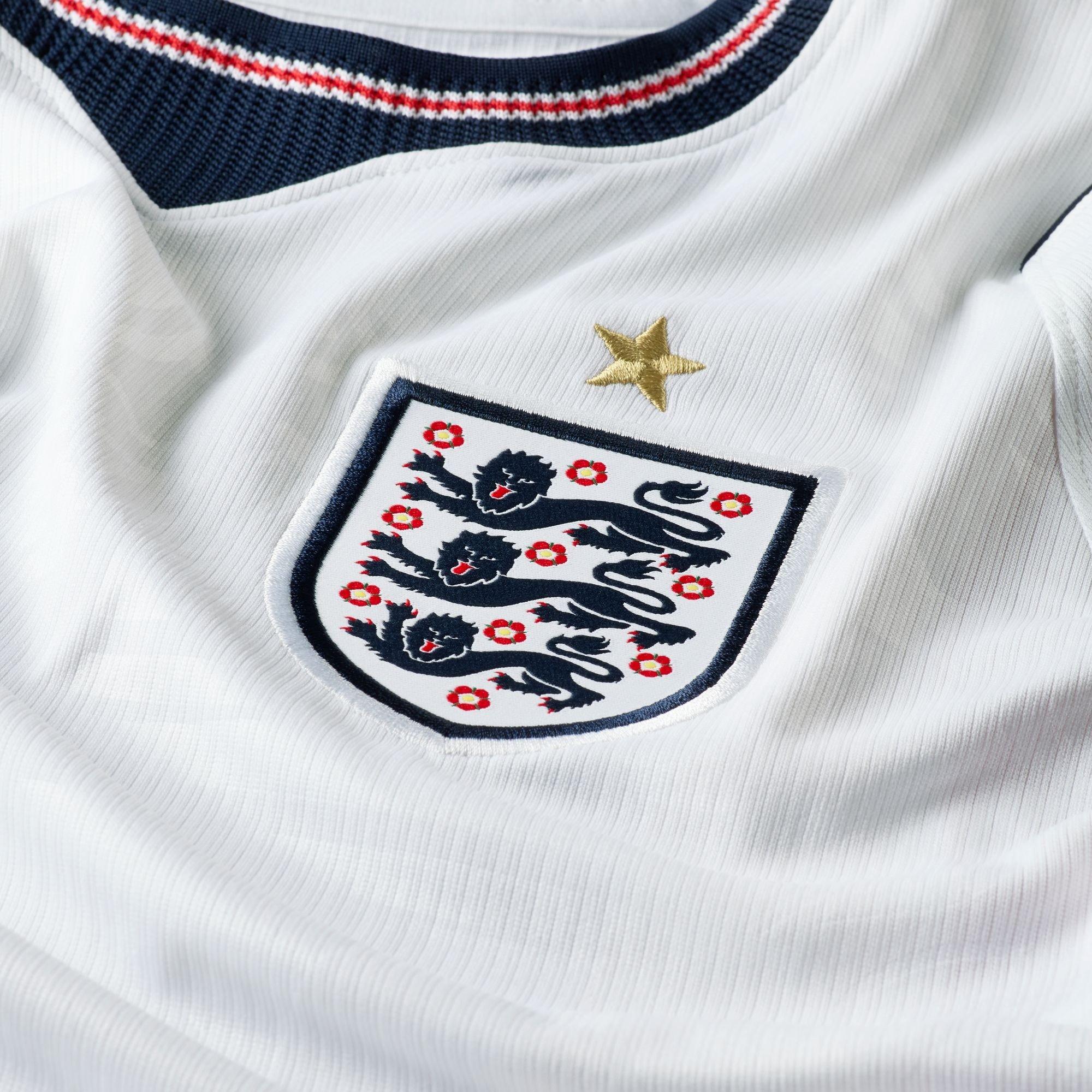 Wit/Rood - Nike - England Home Shirt World Cup 2026 Mens - 6