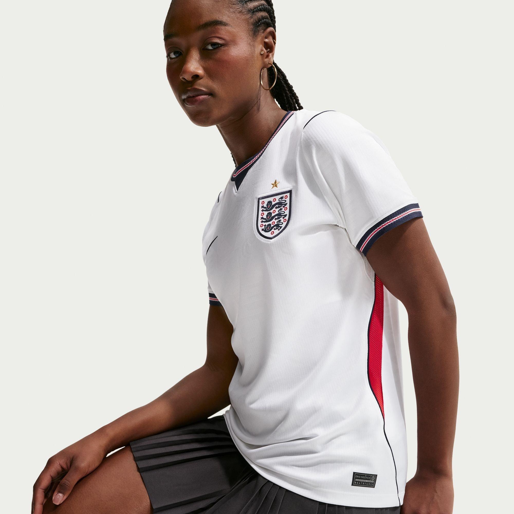 White/Red - Nike - England Home Shirt World Cup 2026 Womens - 5