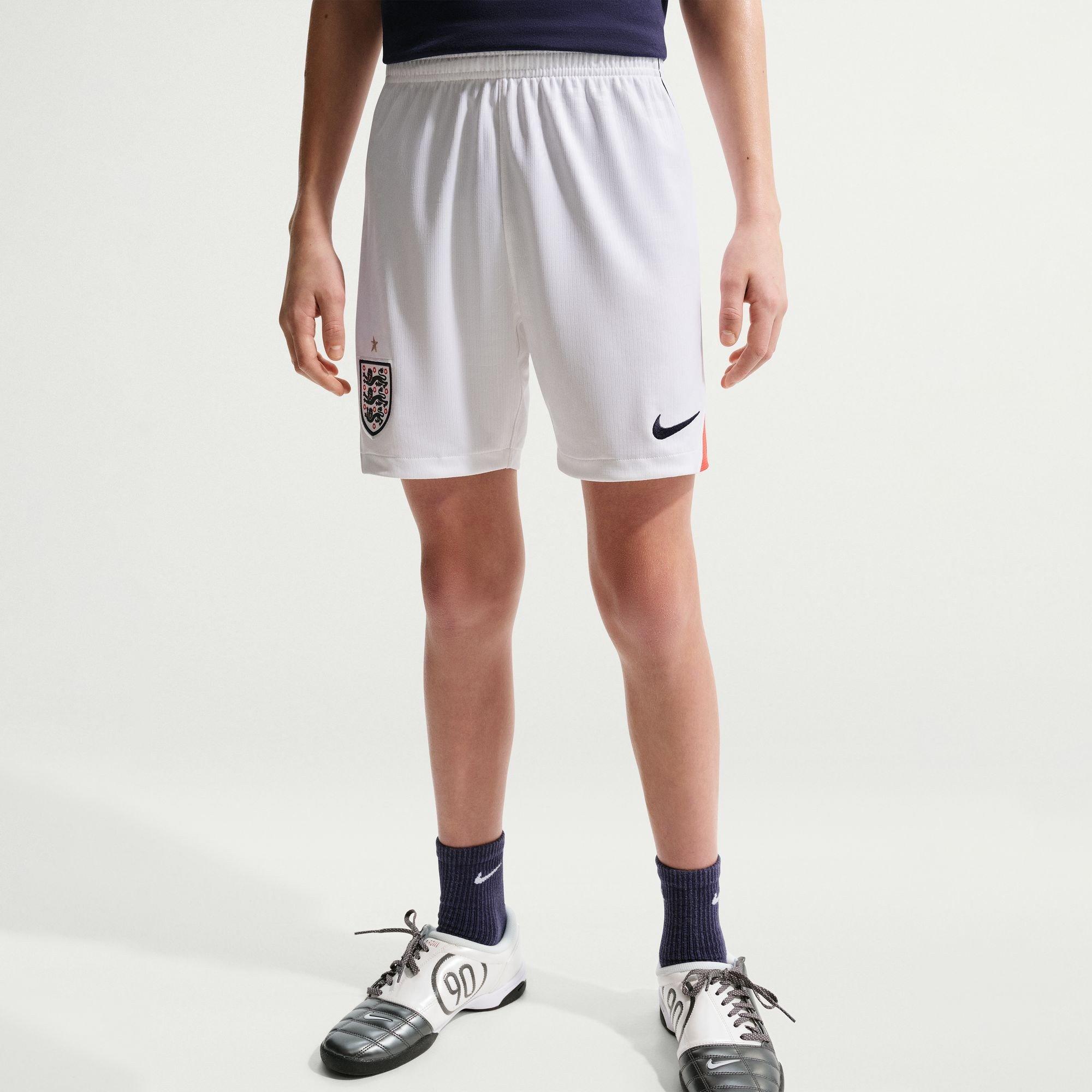 White/Red - Nike - England Home Shorts World Cup 2026 Juniors - 1